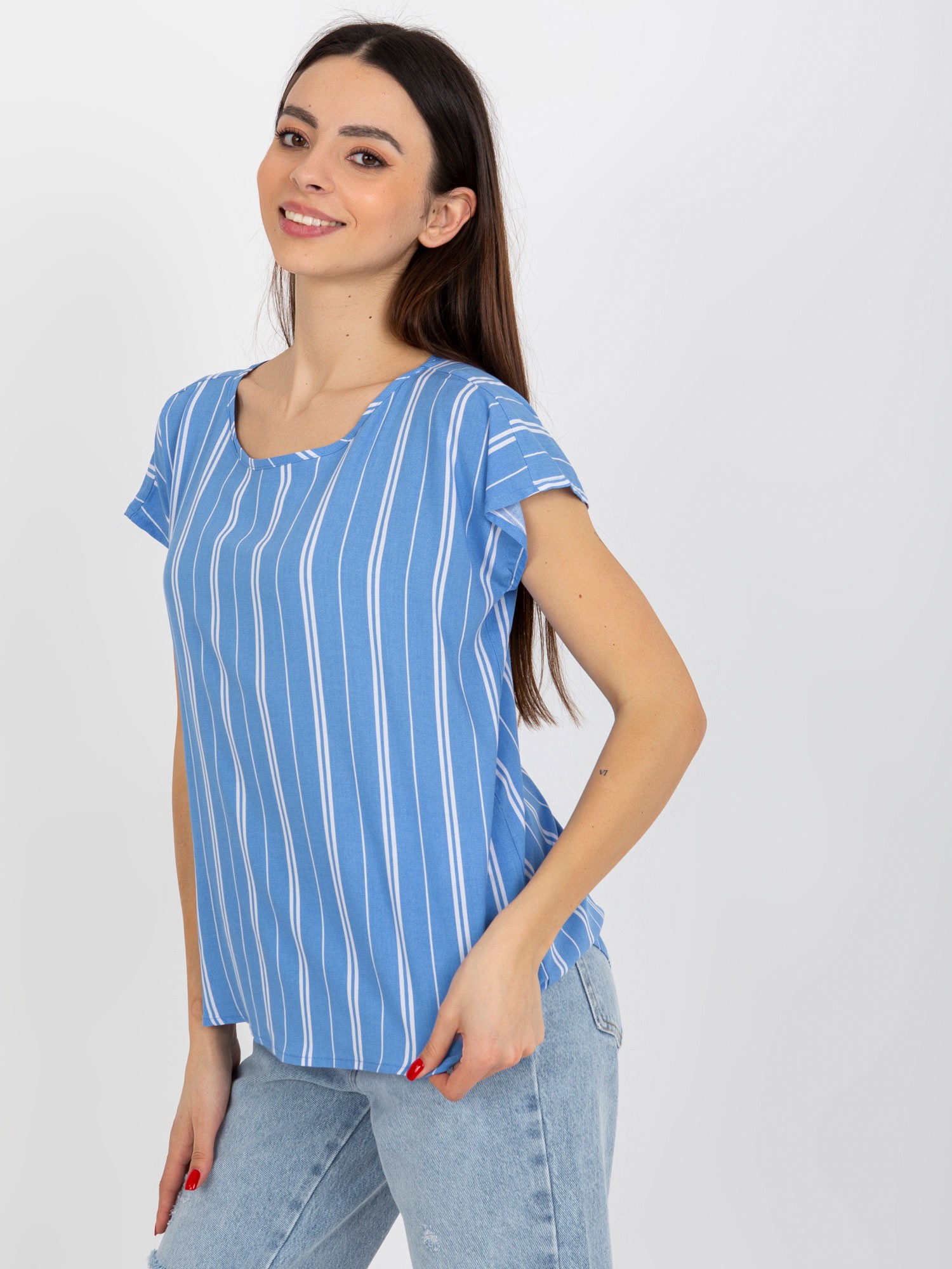 Blouse-D73771R10978Q-blue
