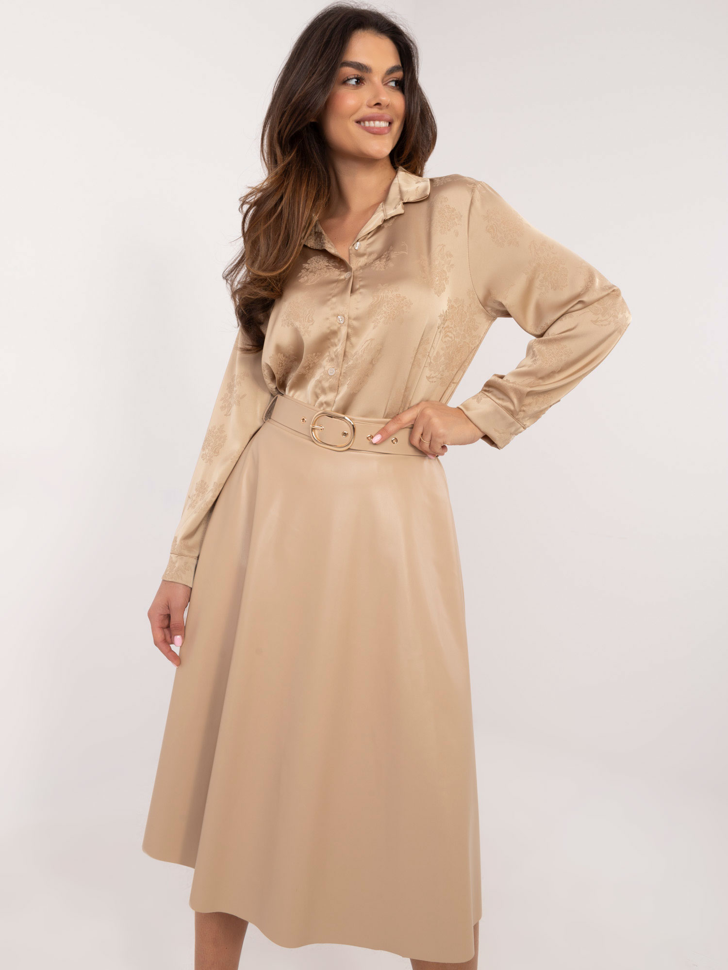 Skirt-DHJ-SD-A1997.76-beige
