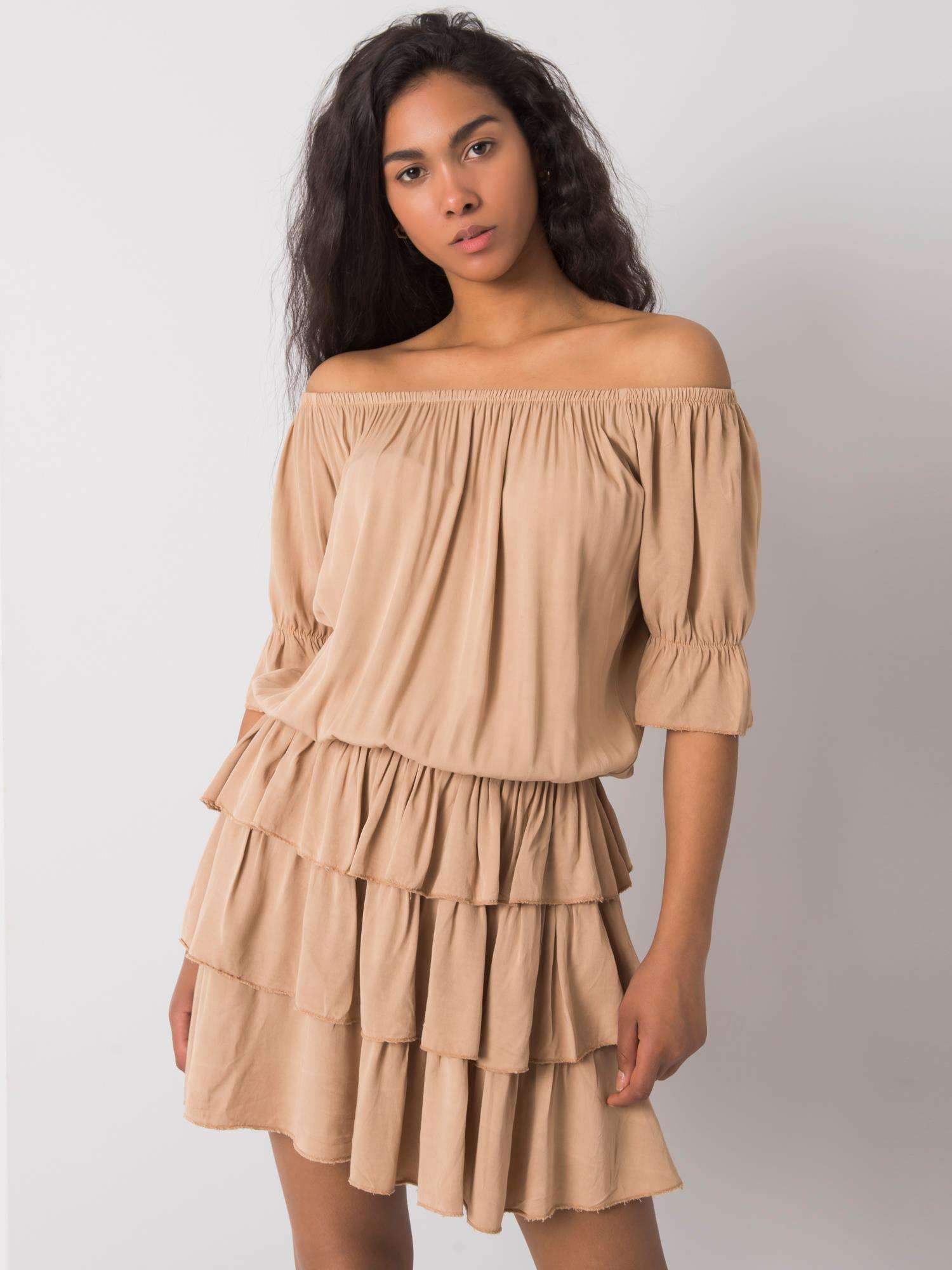 Dress-TW-SK-BI-BF001.70-camel