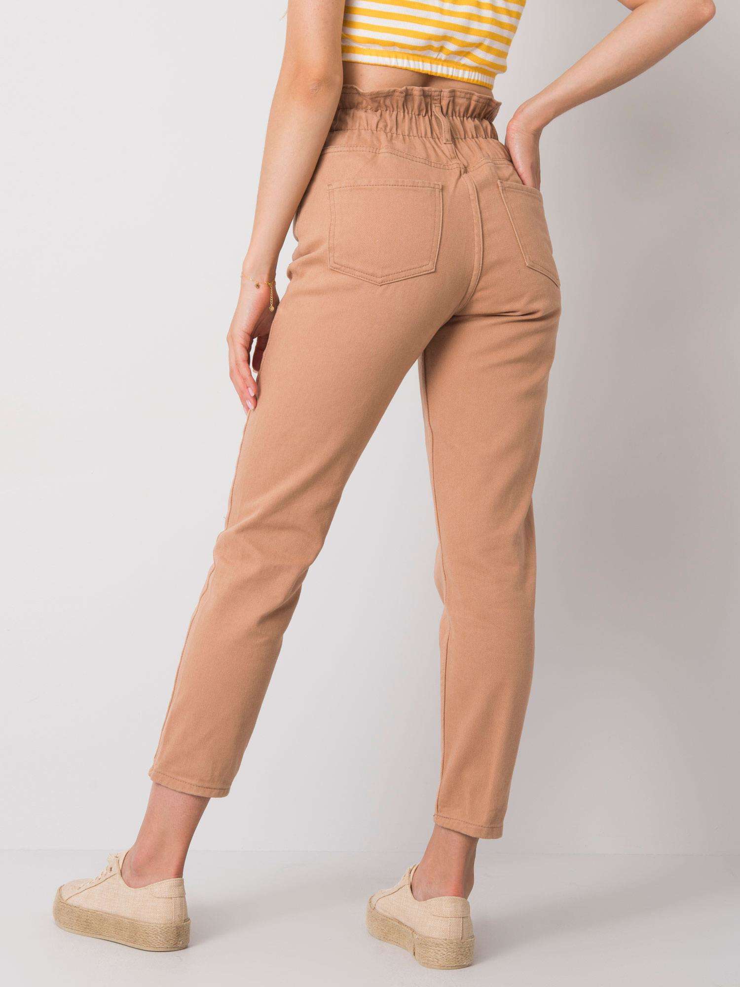 Jeans trousers-336-SP-2141.32P-camel
