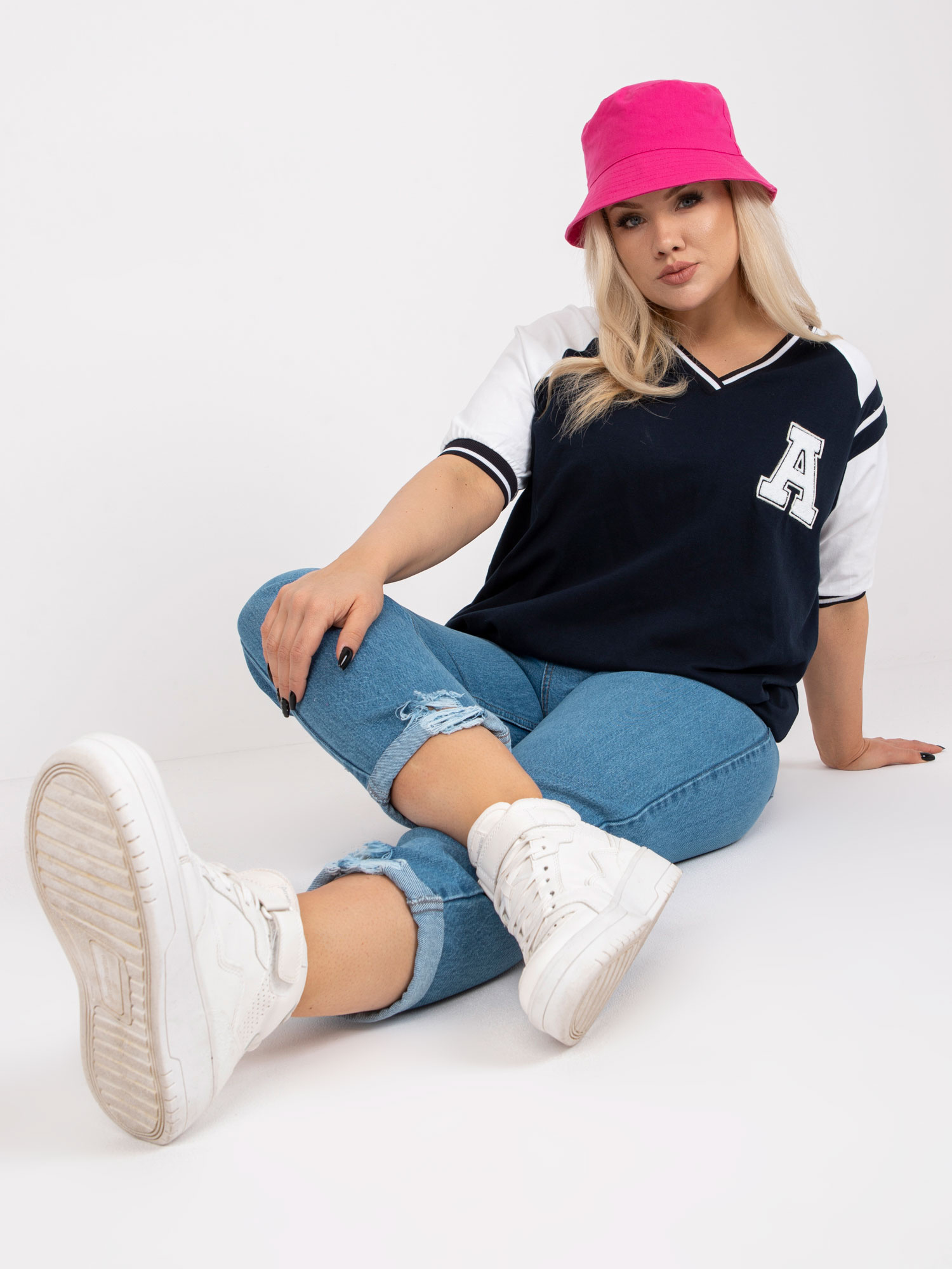 Blouse-RV-BZ-7830.30-navy blue