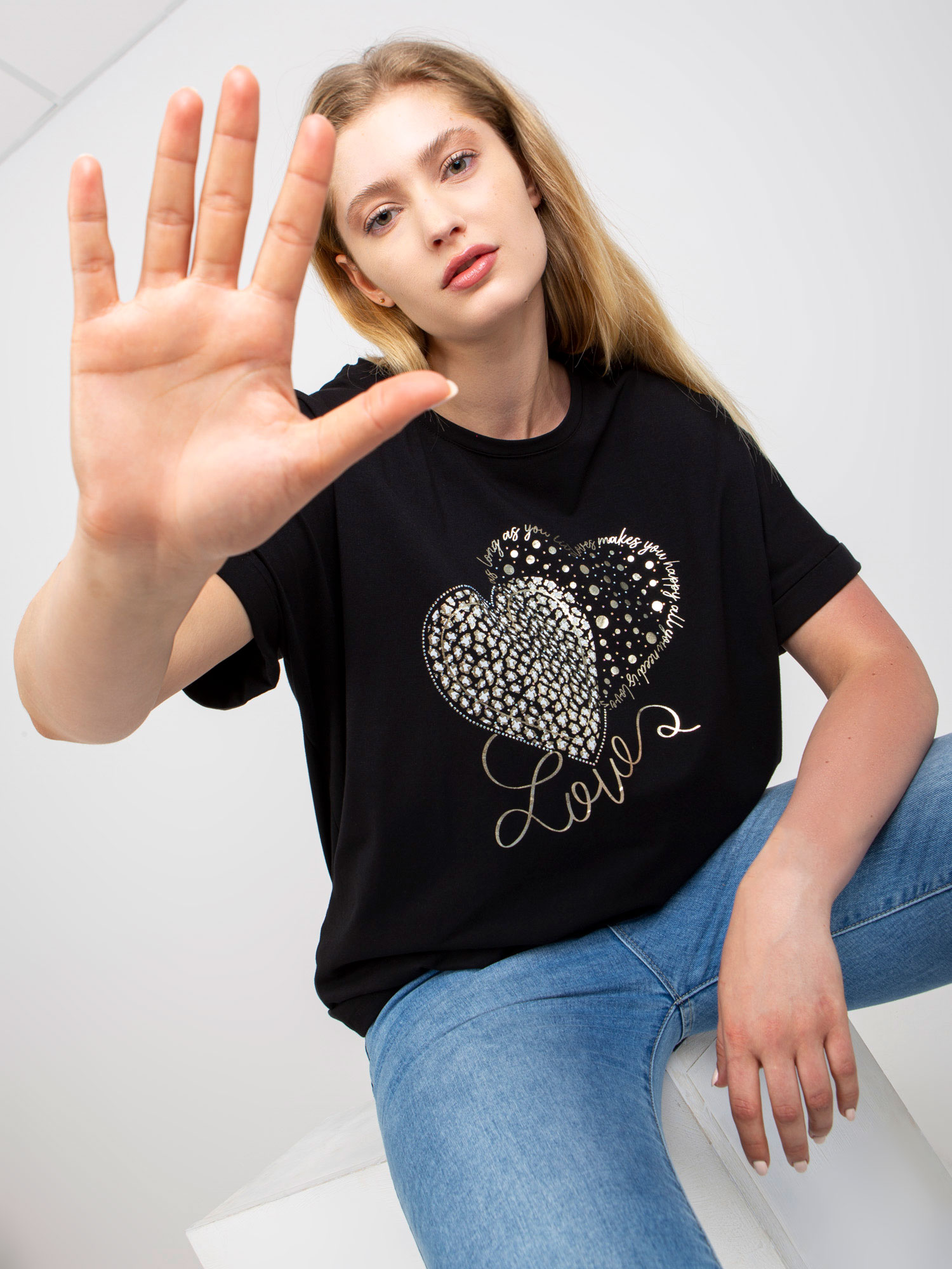 T-shirt-RV-TS-7660.88P-black