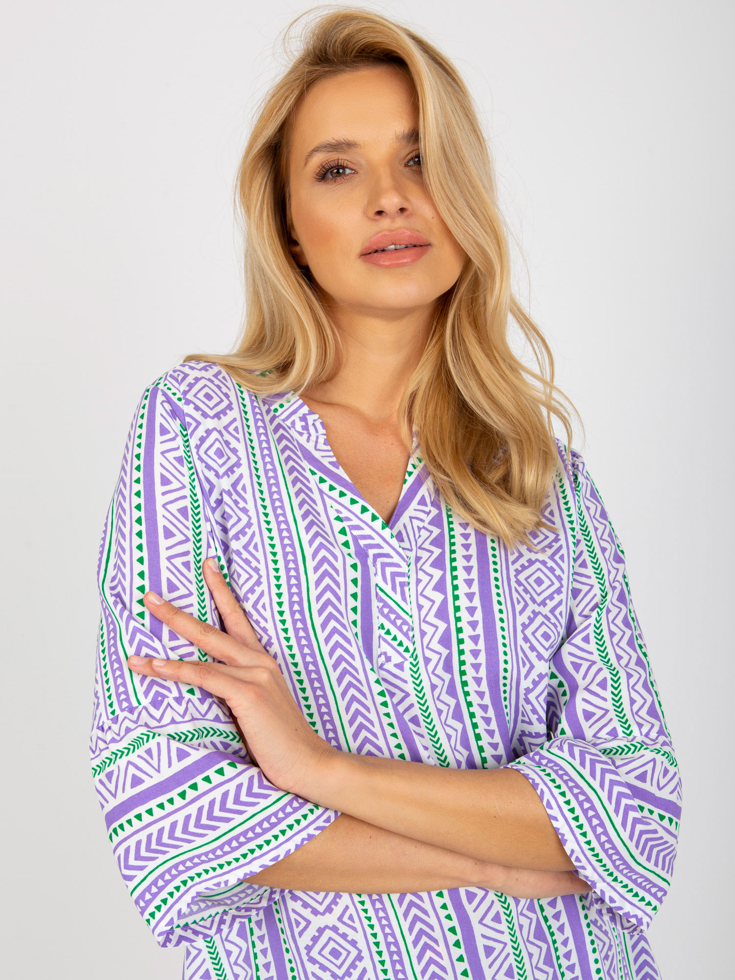 Blouse-D73771M11062C-purple