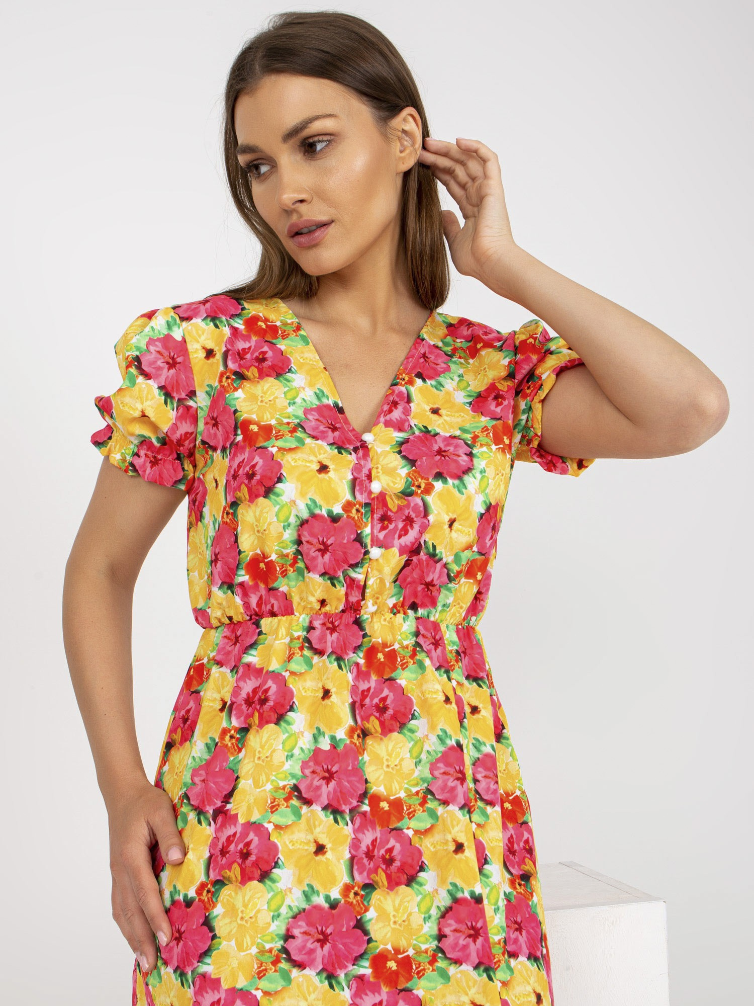 Dress-DHJ-SK-7006-3.39-yellow