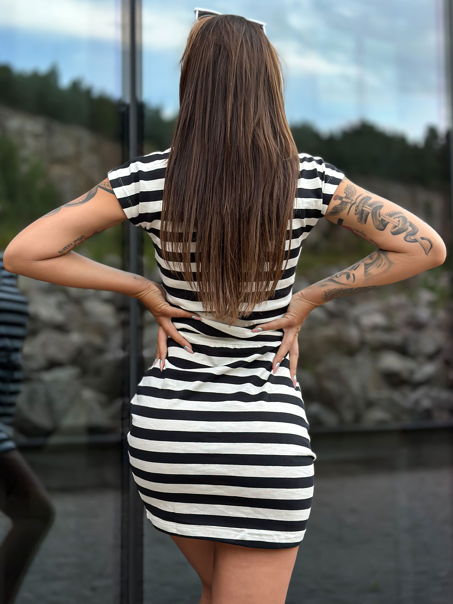 Dress-TW-SK-2019-2.49P-white-black