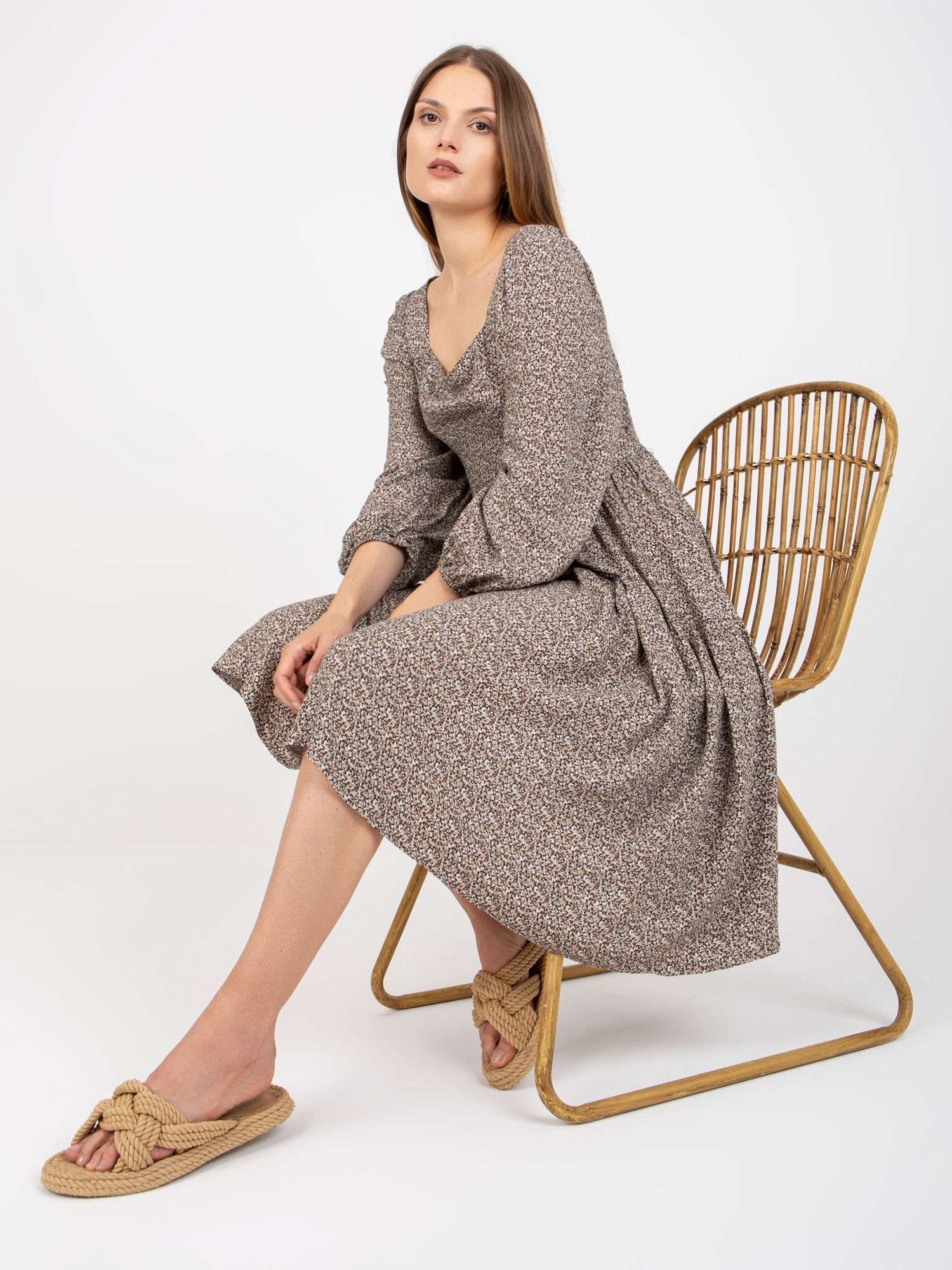 Dress-CHA-SK-5803.29-dark beige