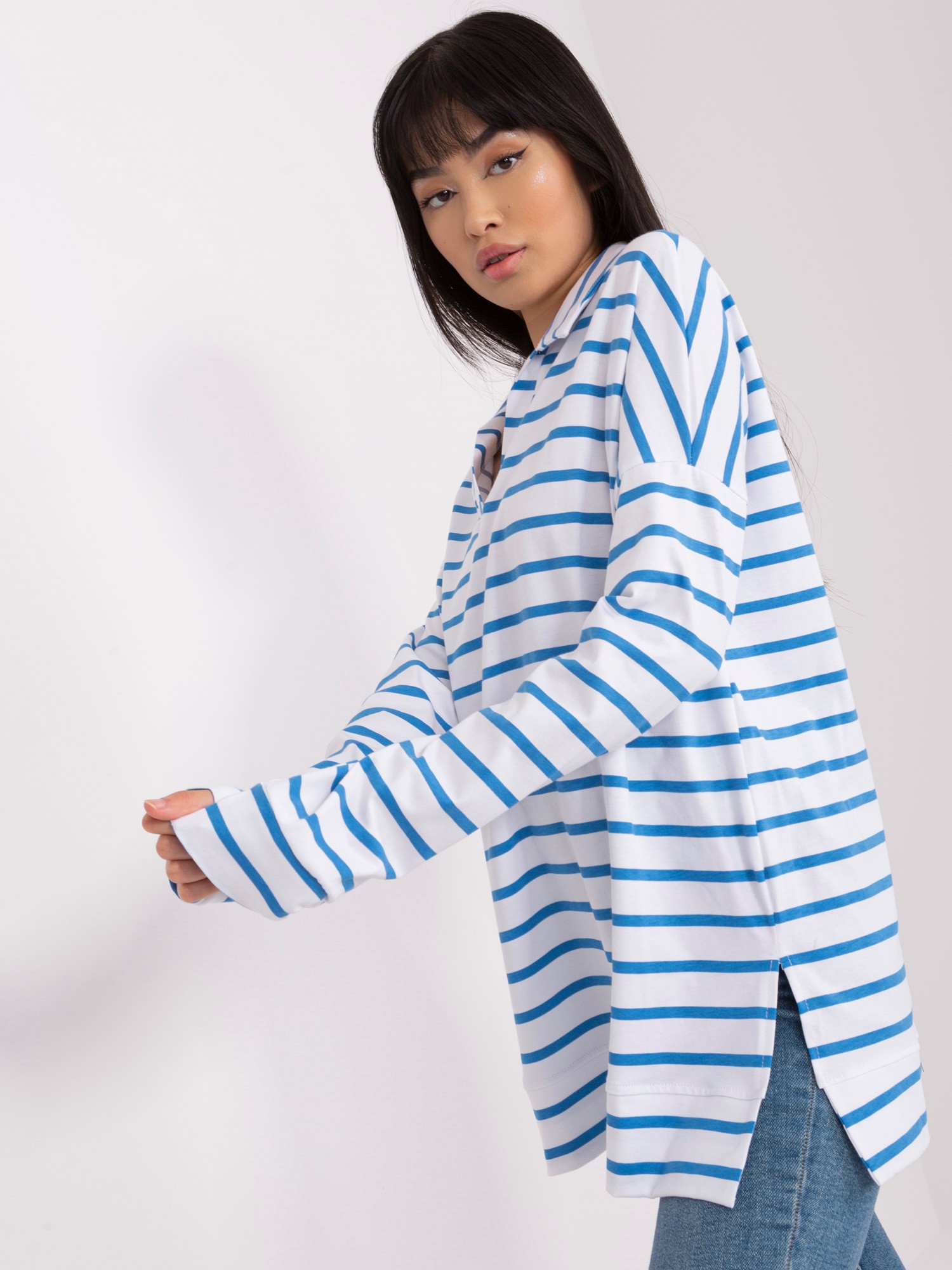 Blouse-LK-BZ-509314.83-white-blue