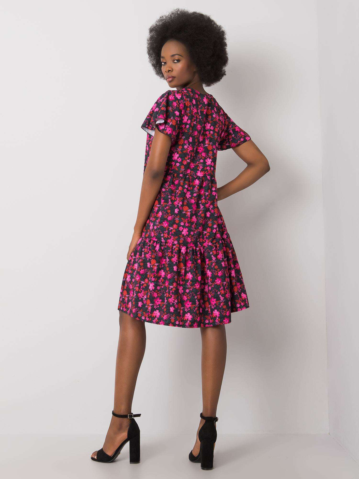 Dress-WN-SK-842-1.25P-black-pink