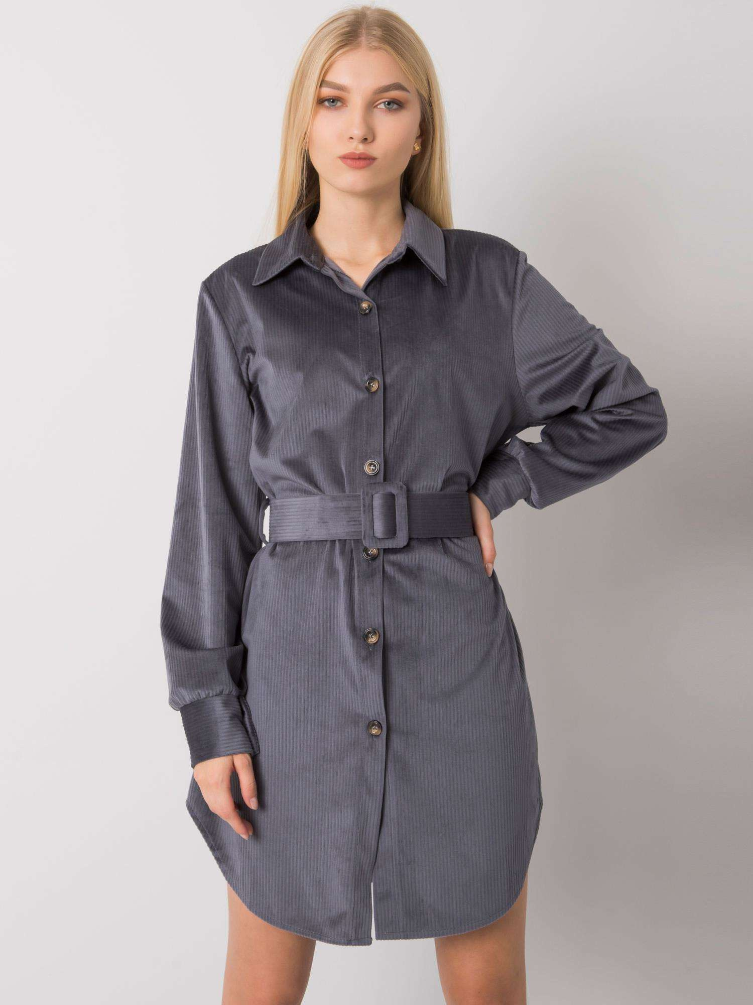 Dress-DHJ-SK-10333.12P-Graphite