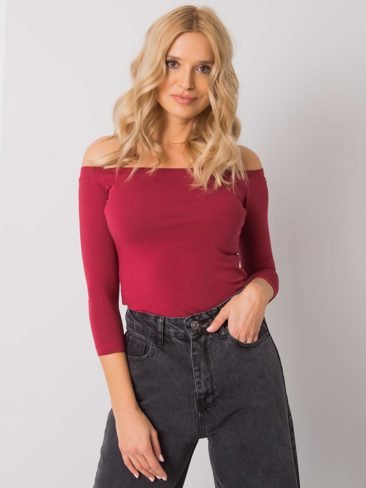 Blouse-RV-BZ-4692.61-burgundy