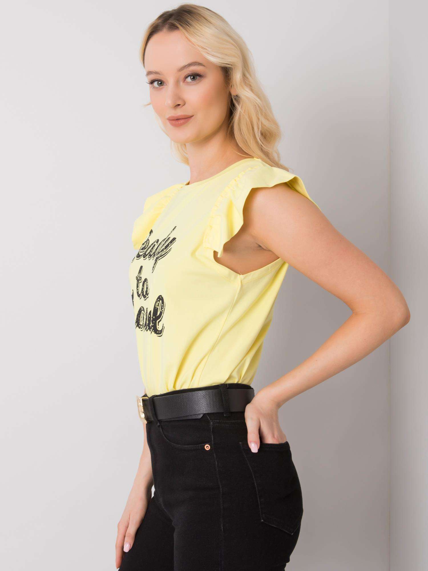 Blouse-FA-BZ-7191.10P-light yellow