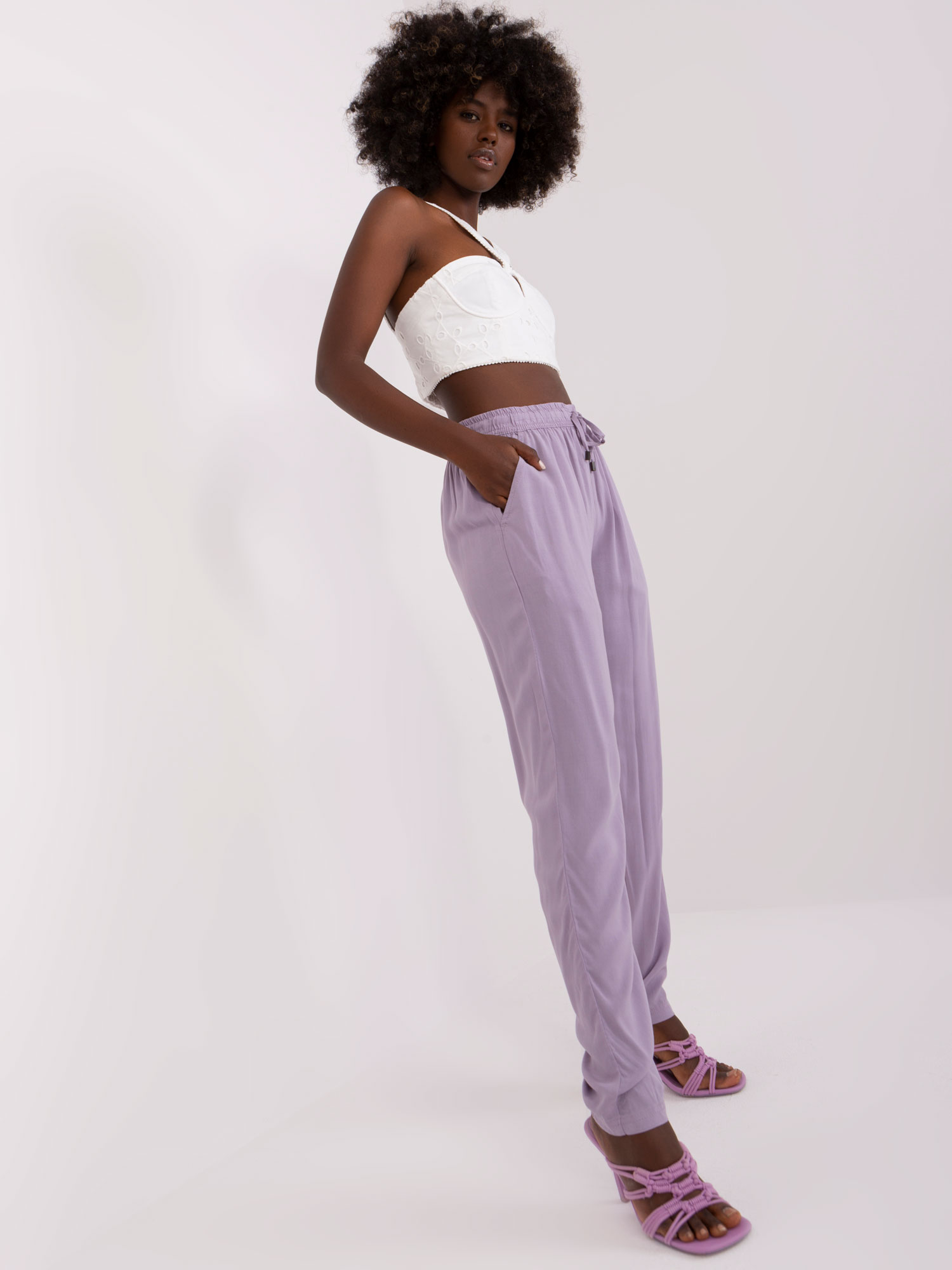 Pants-D73760M61869O-light purple