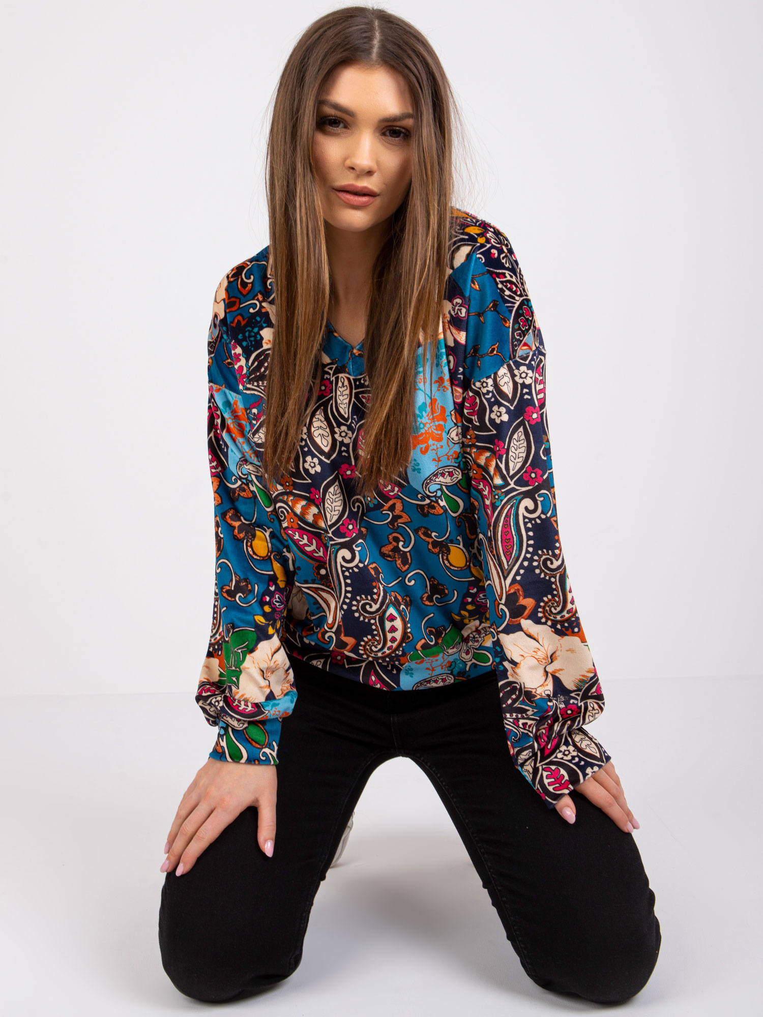 Blouse-DHJ-BZ-6033-2.46P-dark blue