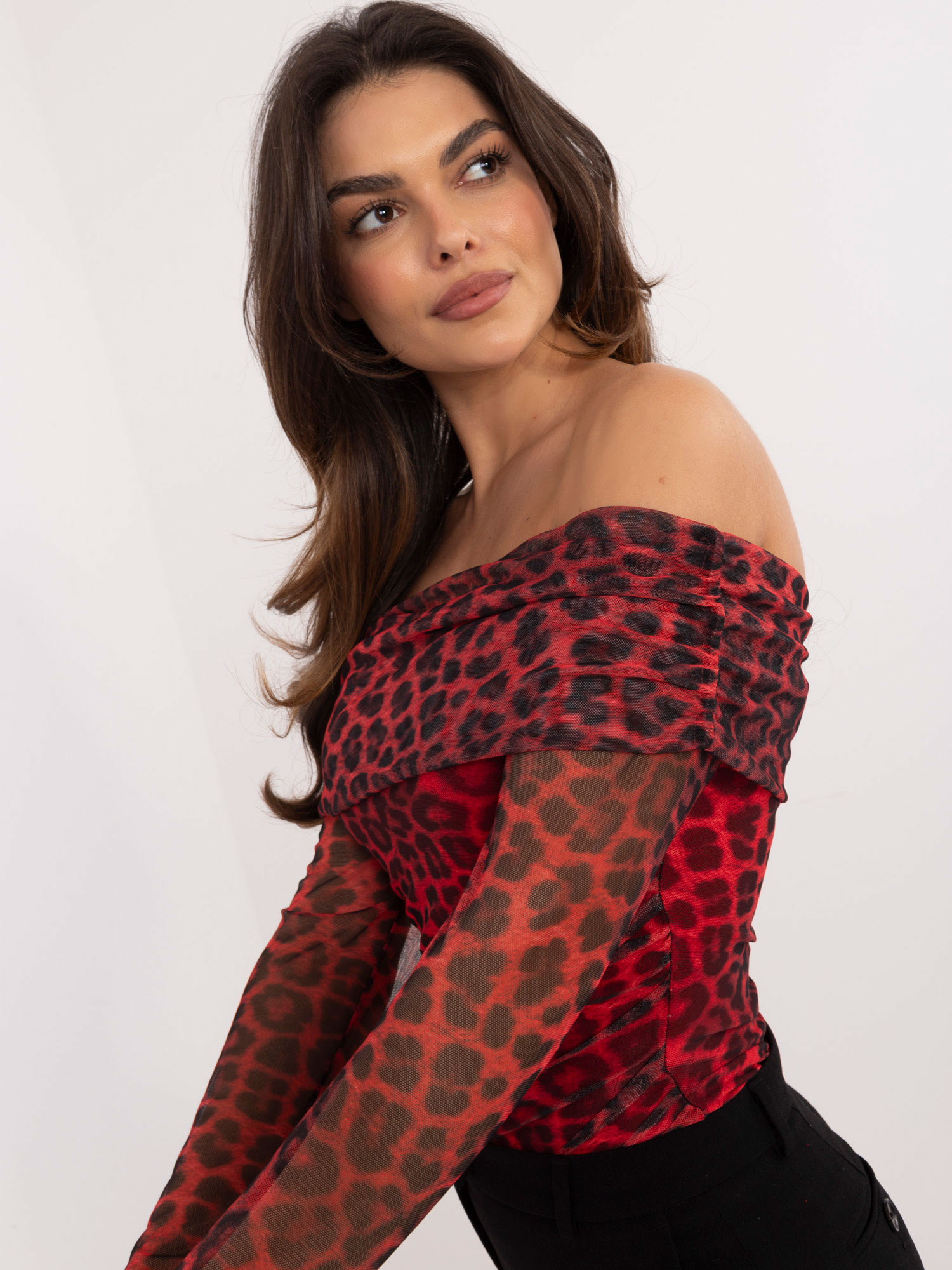 Blouse-DHJ-BZ-18701.59-red