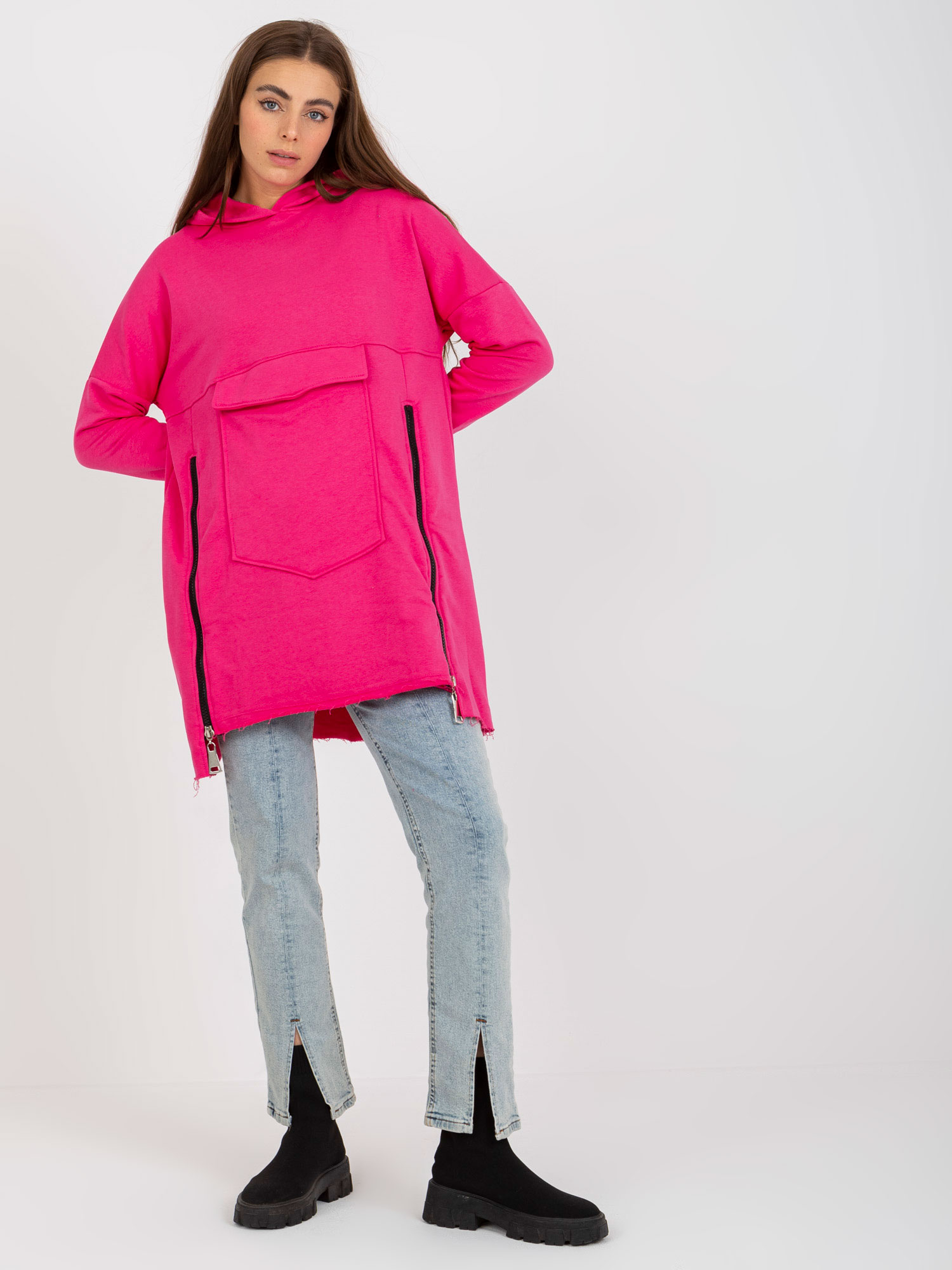 Sweatshirt-FA-BL-8114.42P-fuchsia