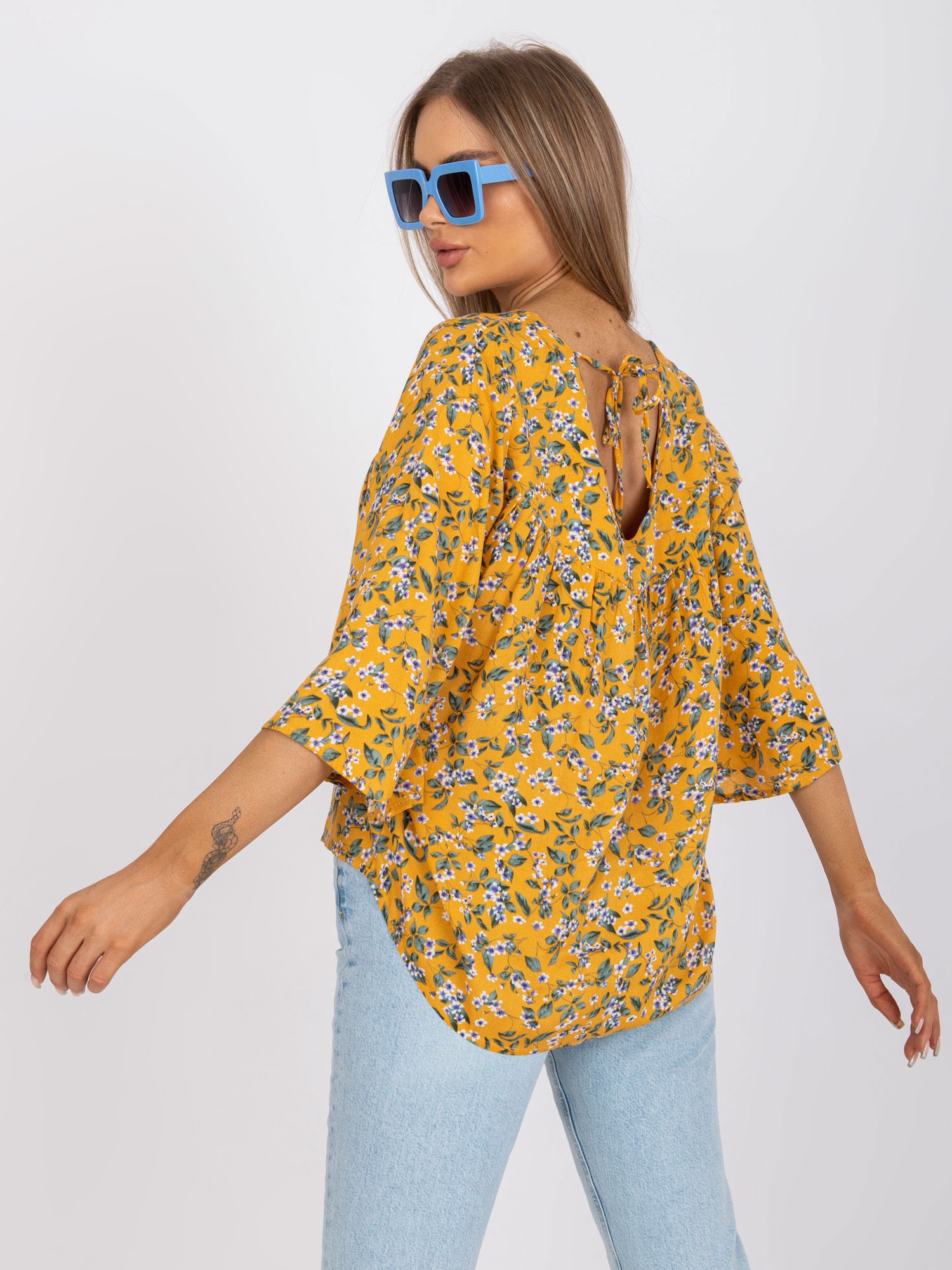 Blouse-CHA-BZ-3203.46-dark yellow