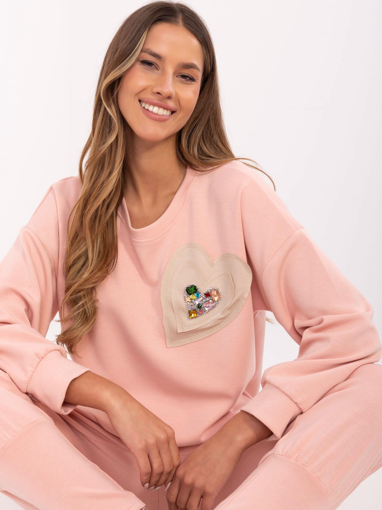 Sweatshirt-DHJ-BL-20322.72-peach