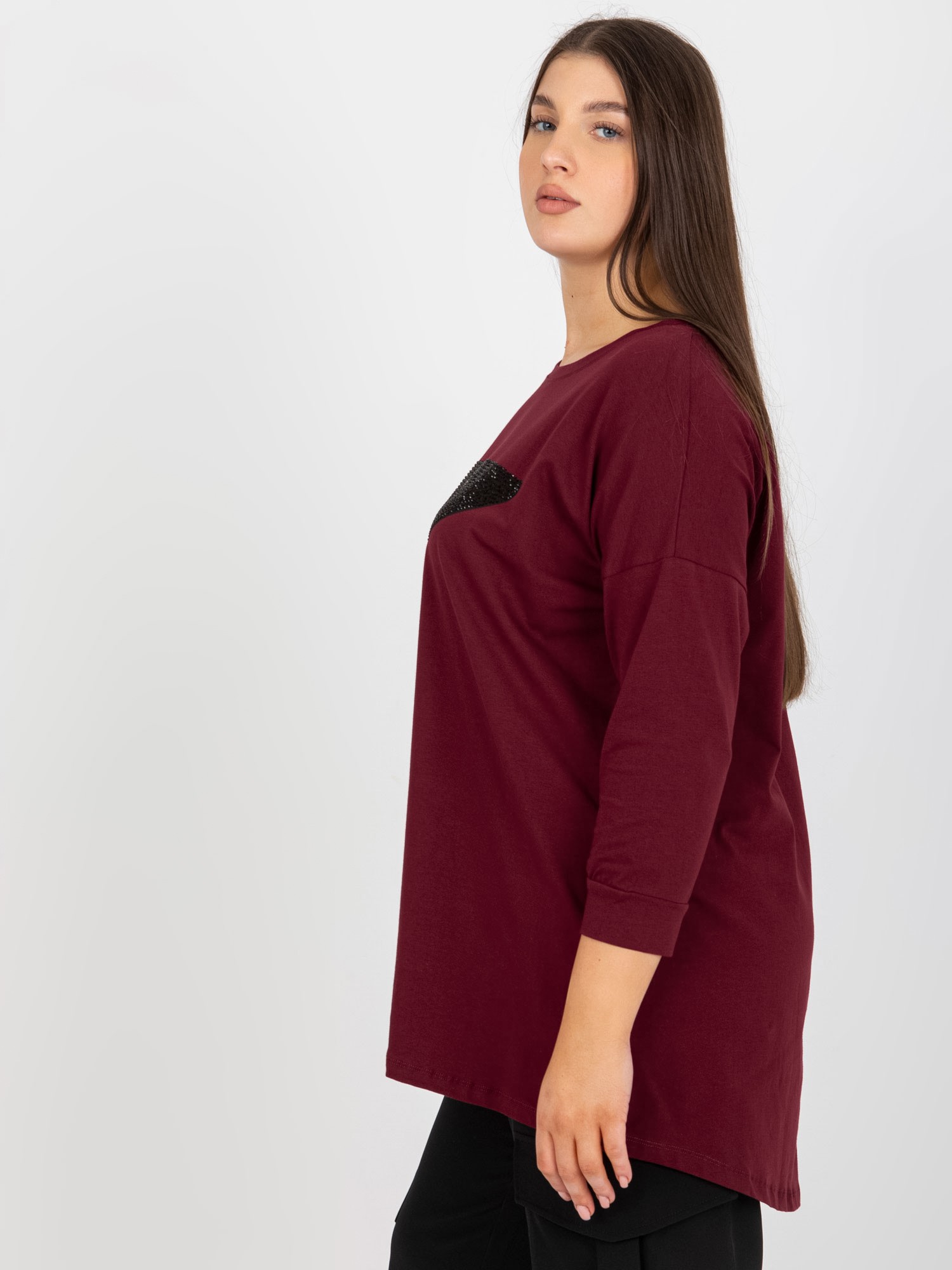 Blouse-VI-BZ-2911.82P-dark purple
