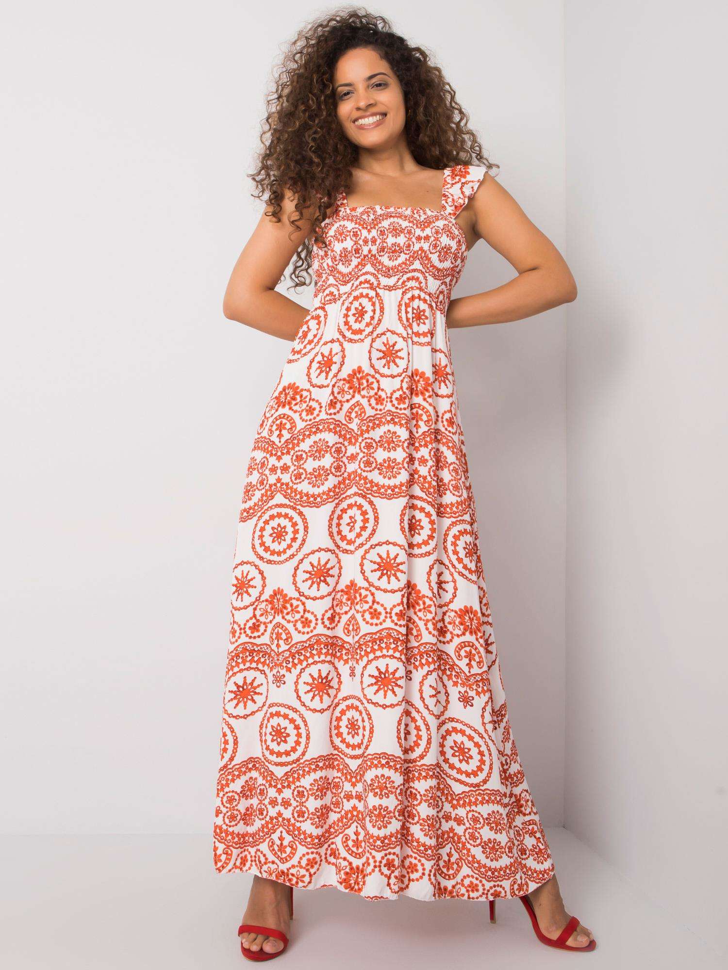 Dress-DHJ-SK-13572.09P-Orange
