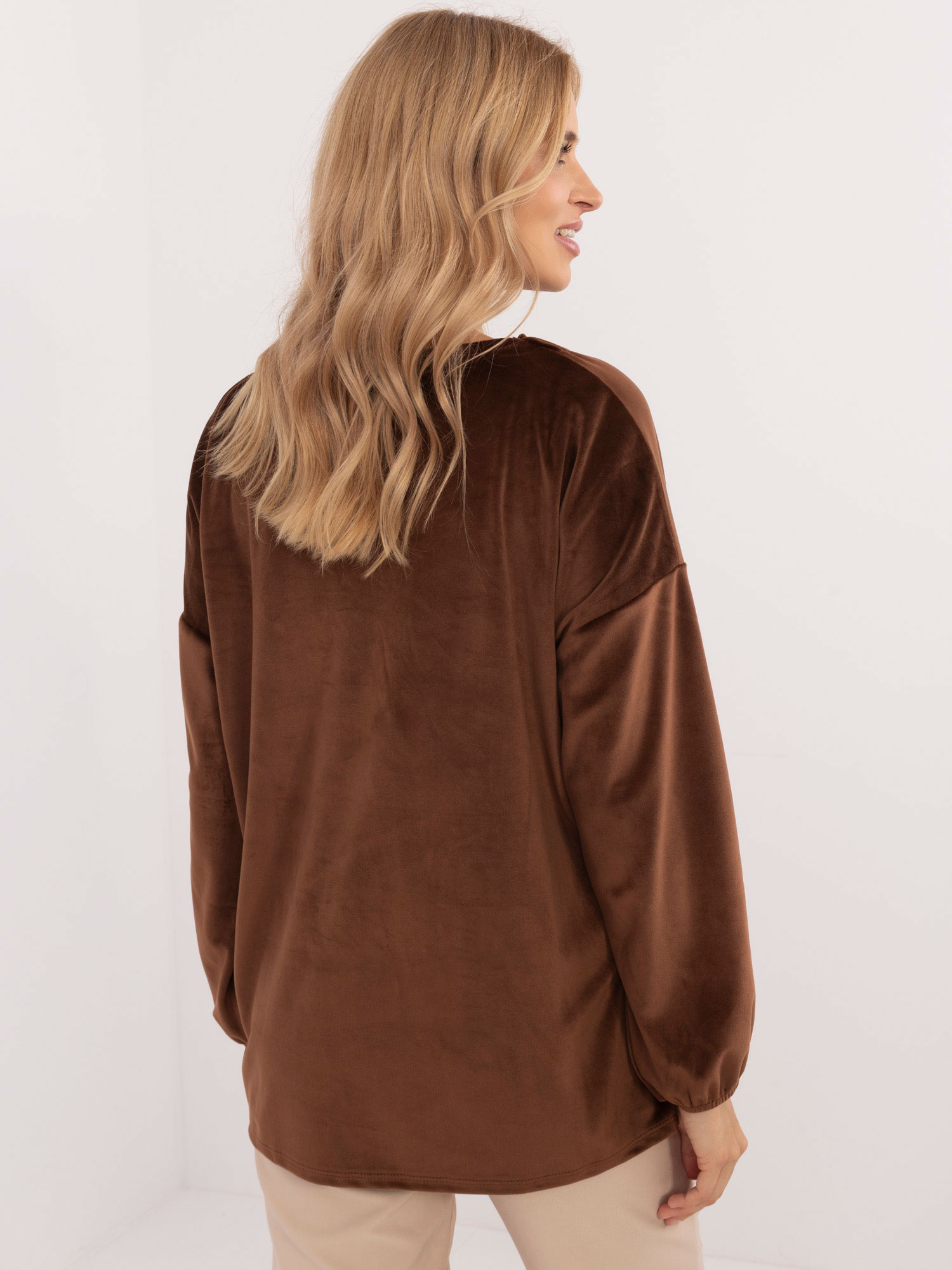 Blouse-DHJ-BZ-19902.49P-brown