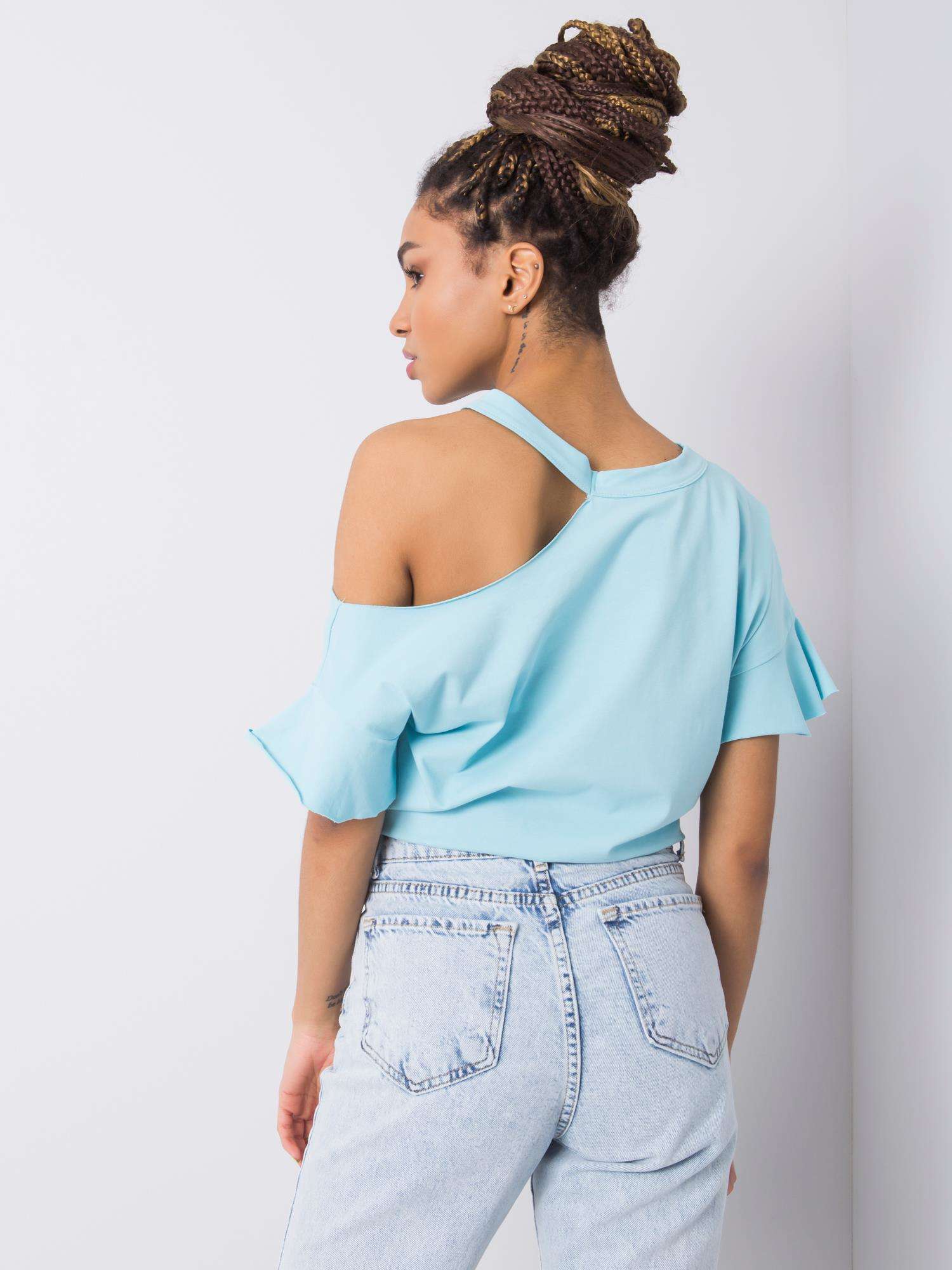 Blouse-FA-BZ-6946.93P-light blue