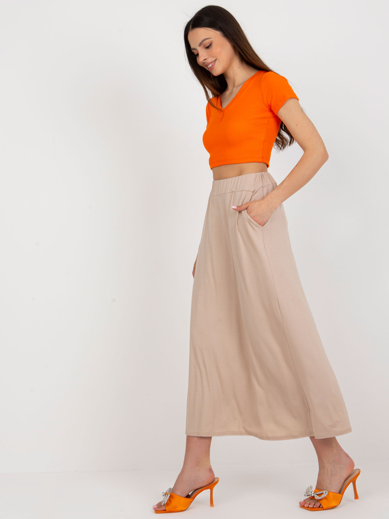 Skirt-WN-SD-5005.13-beige