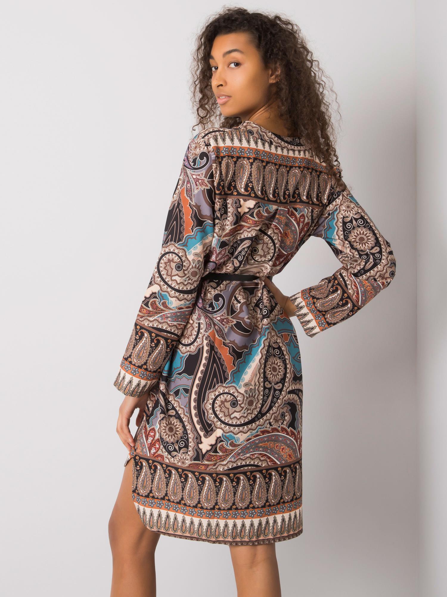 Dress-DHJ-SK-5766-1.32X-black-beige