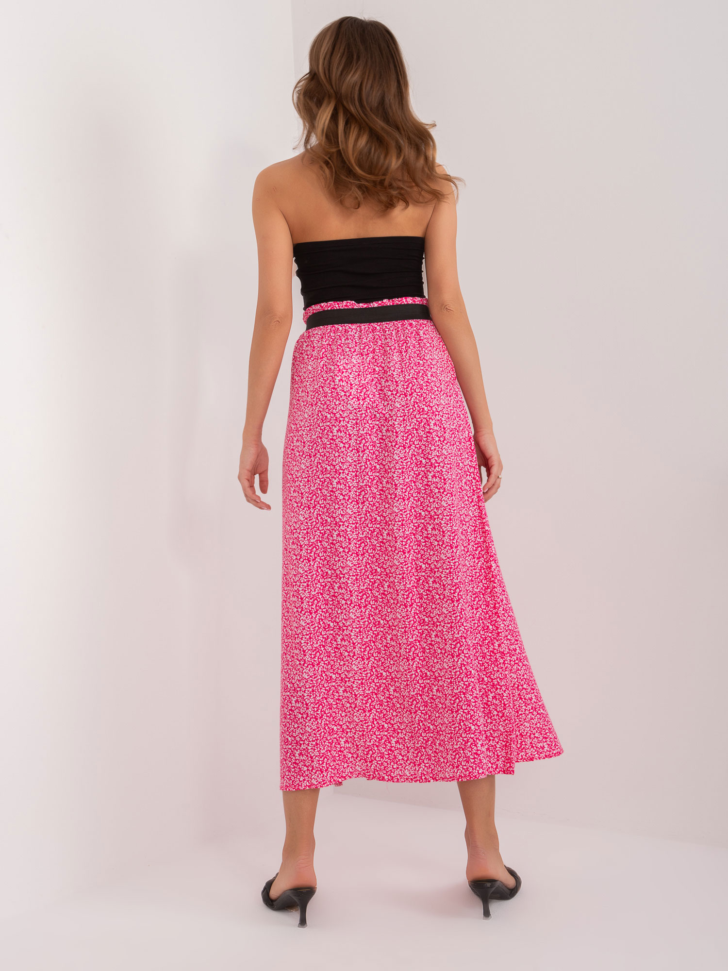 Skirt-D73771M50223A-dark pink