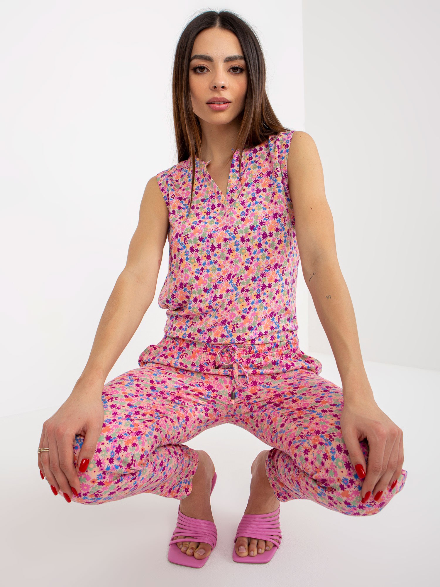 Blouse-D73771R11115A-pink