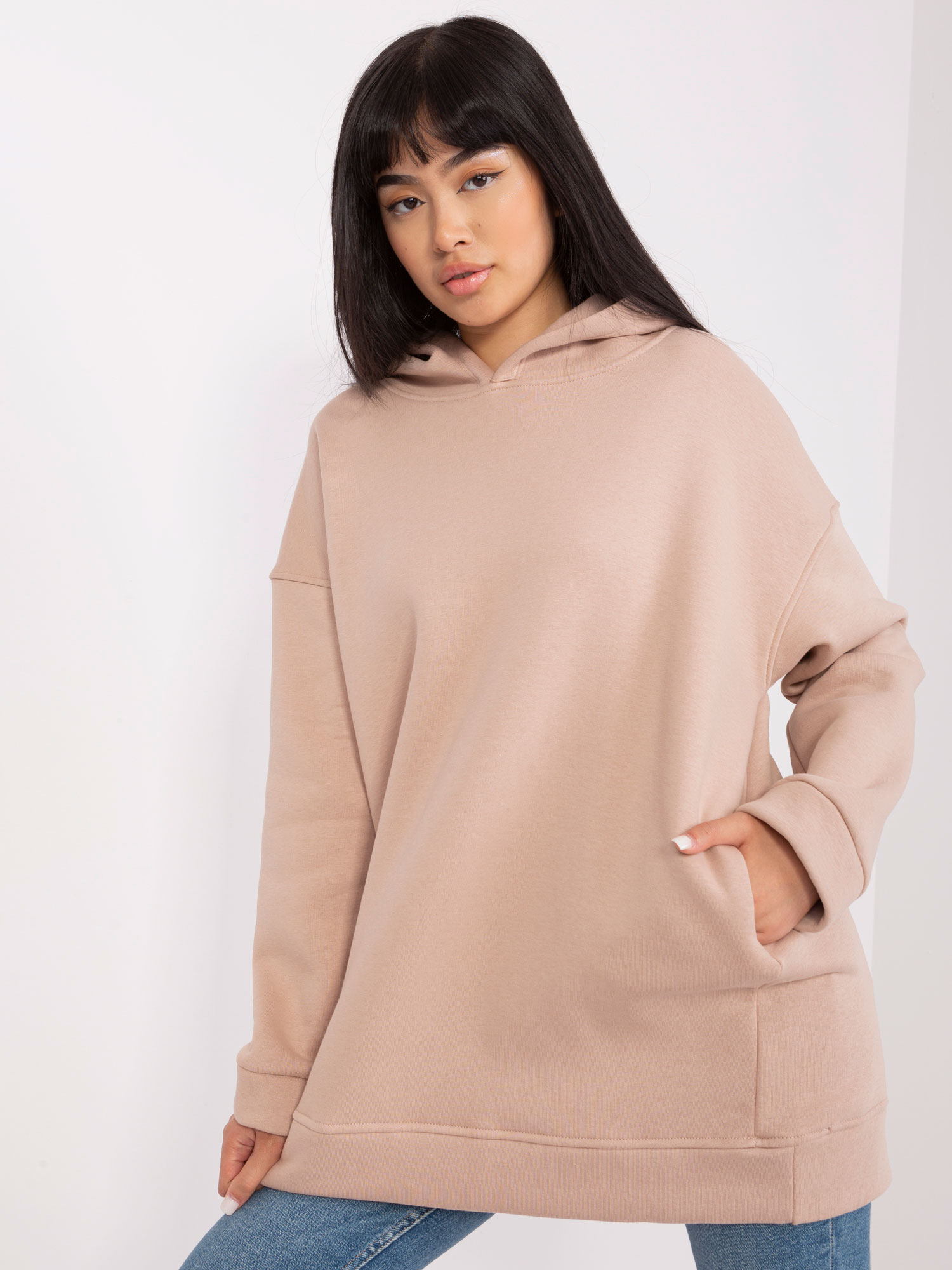 Sweatshirt-RV-BL-8042.00P-dark beige