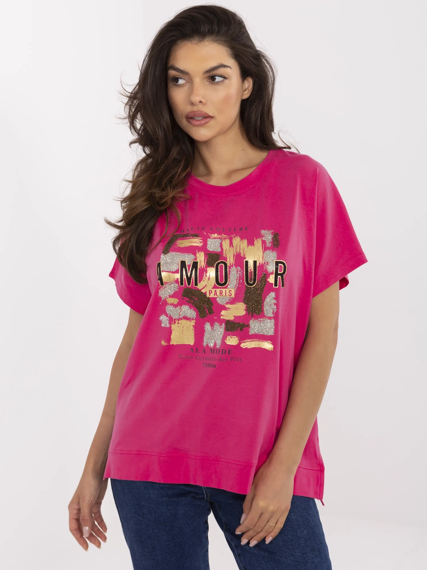 Blouse-CLM-BZ-1701.81-fuchsia