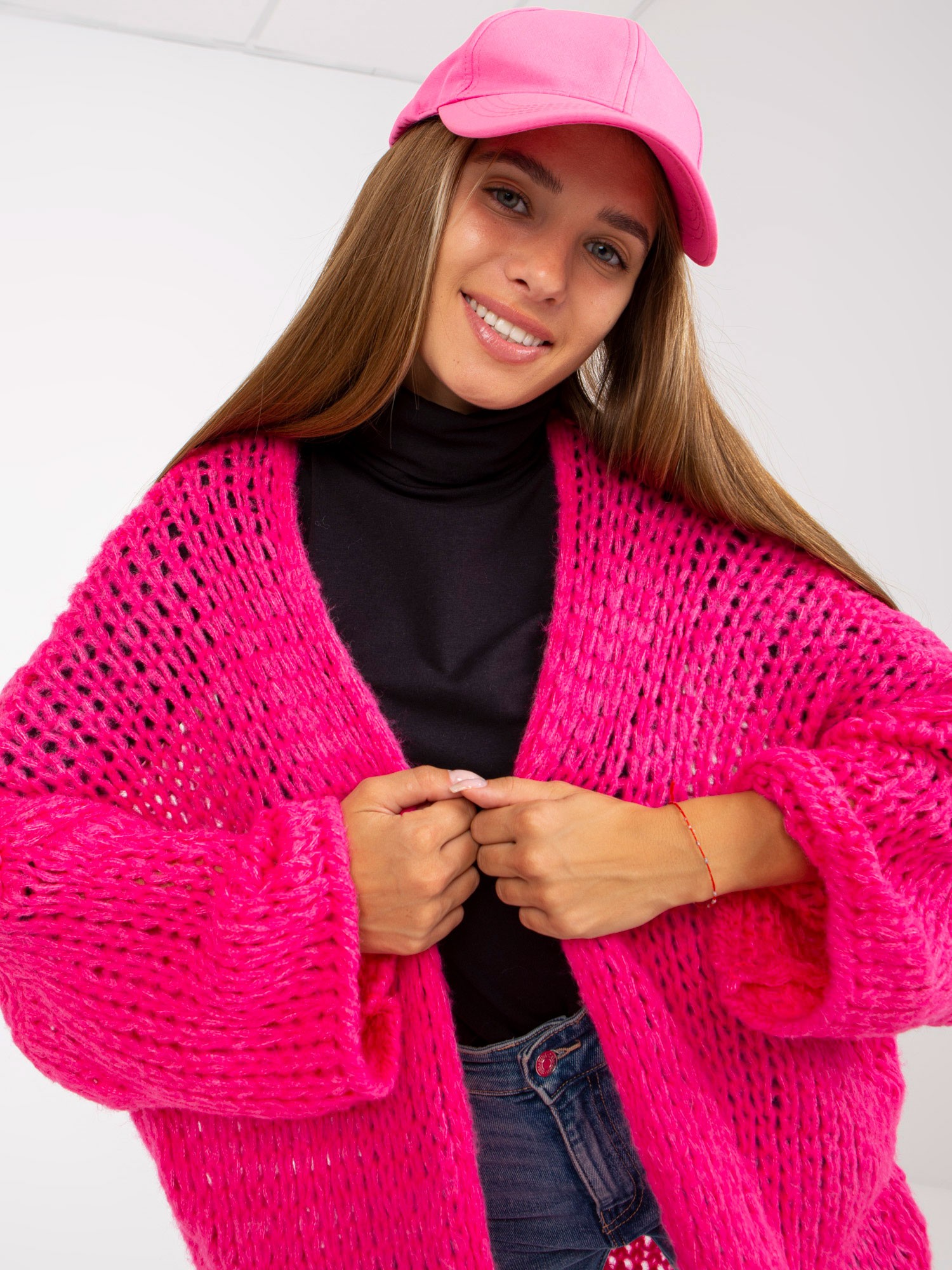 Sweater-TW-SW-BI-M2202.29X-fluo pink