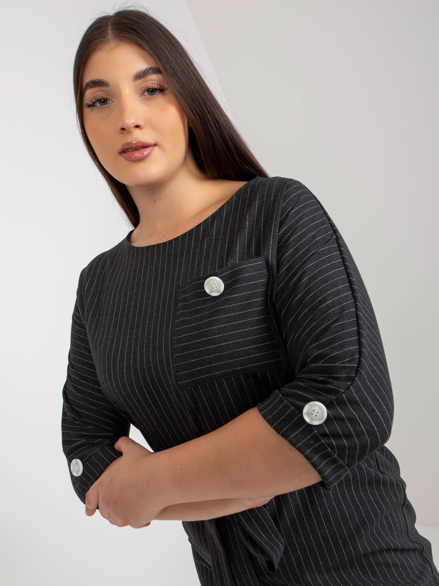 Dress-LK-SK-507724.10-dark gray