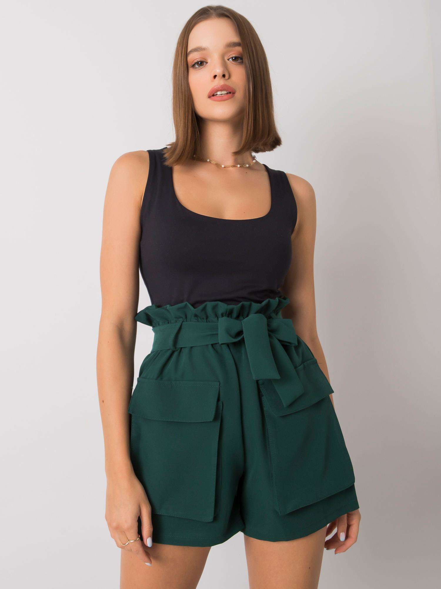 Shorts-DHJ-SN-13295.76-dark green