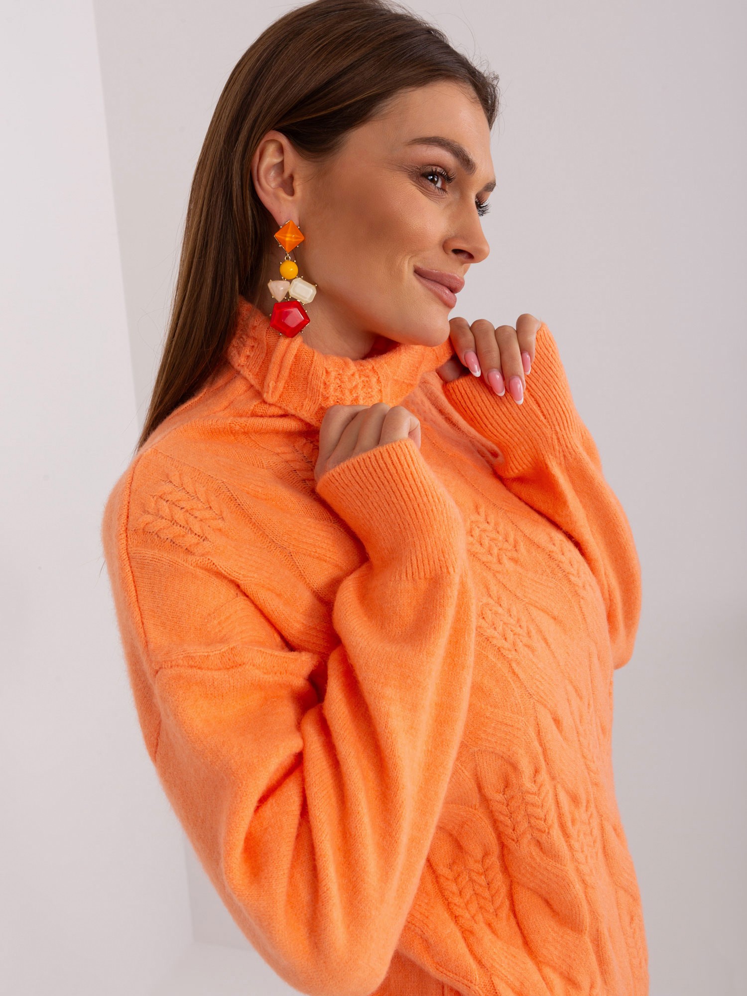 Sweater-AT-SW-23401.97P-Light Orange