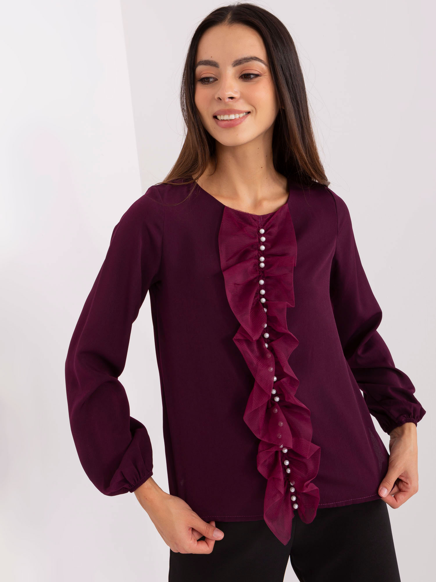Blouse-LK-BZ-506673.36-dark purple