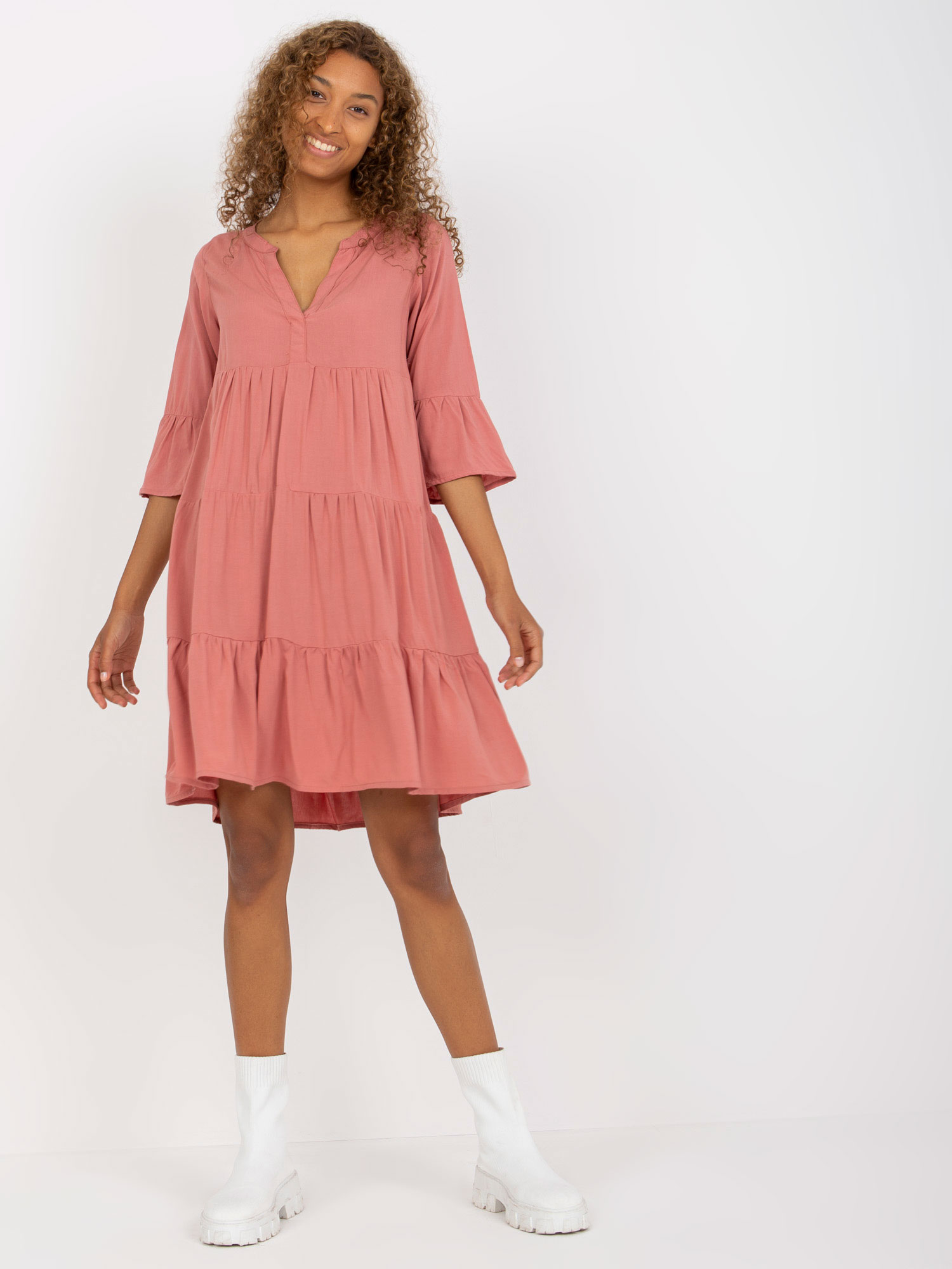 Dress-D73761M30214A3-dark pink