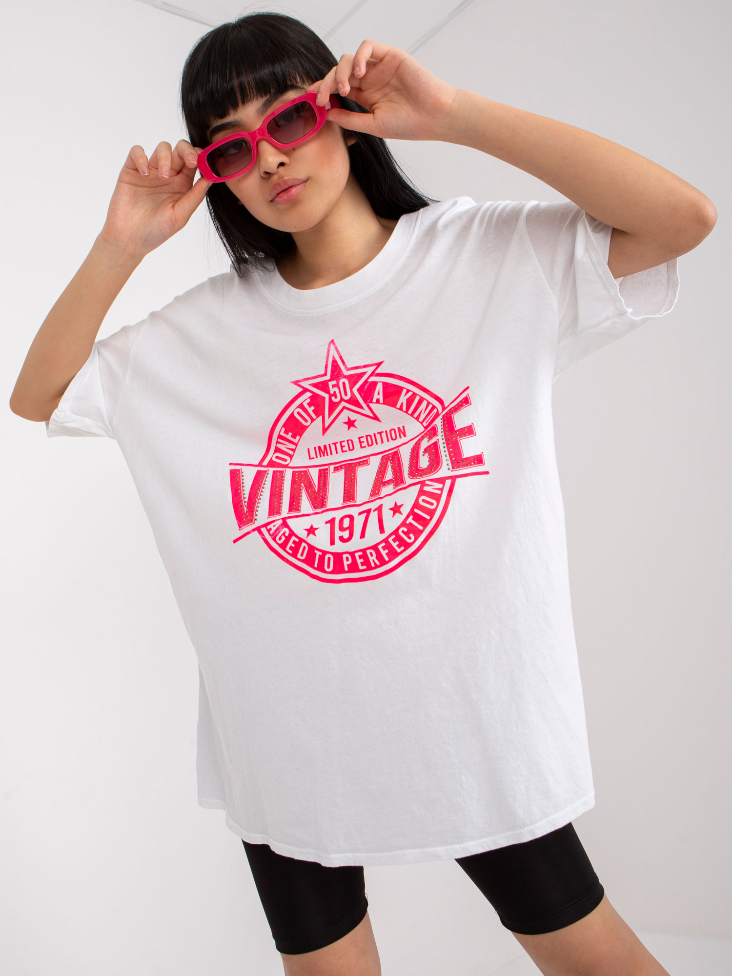 T-shirt-DHJ-TS-6862.24X-white-pink