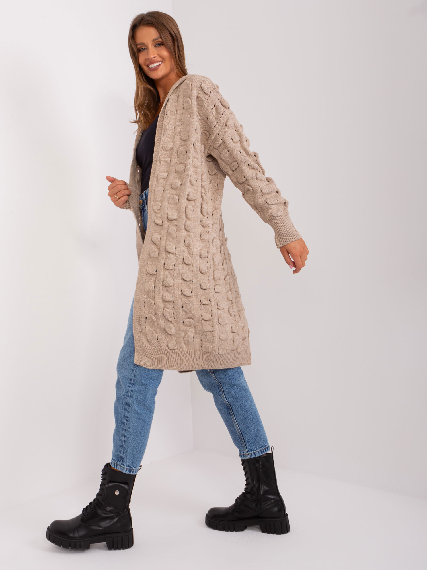 Cardigan-BA-SW-8026.93P-dark beige