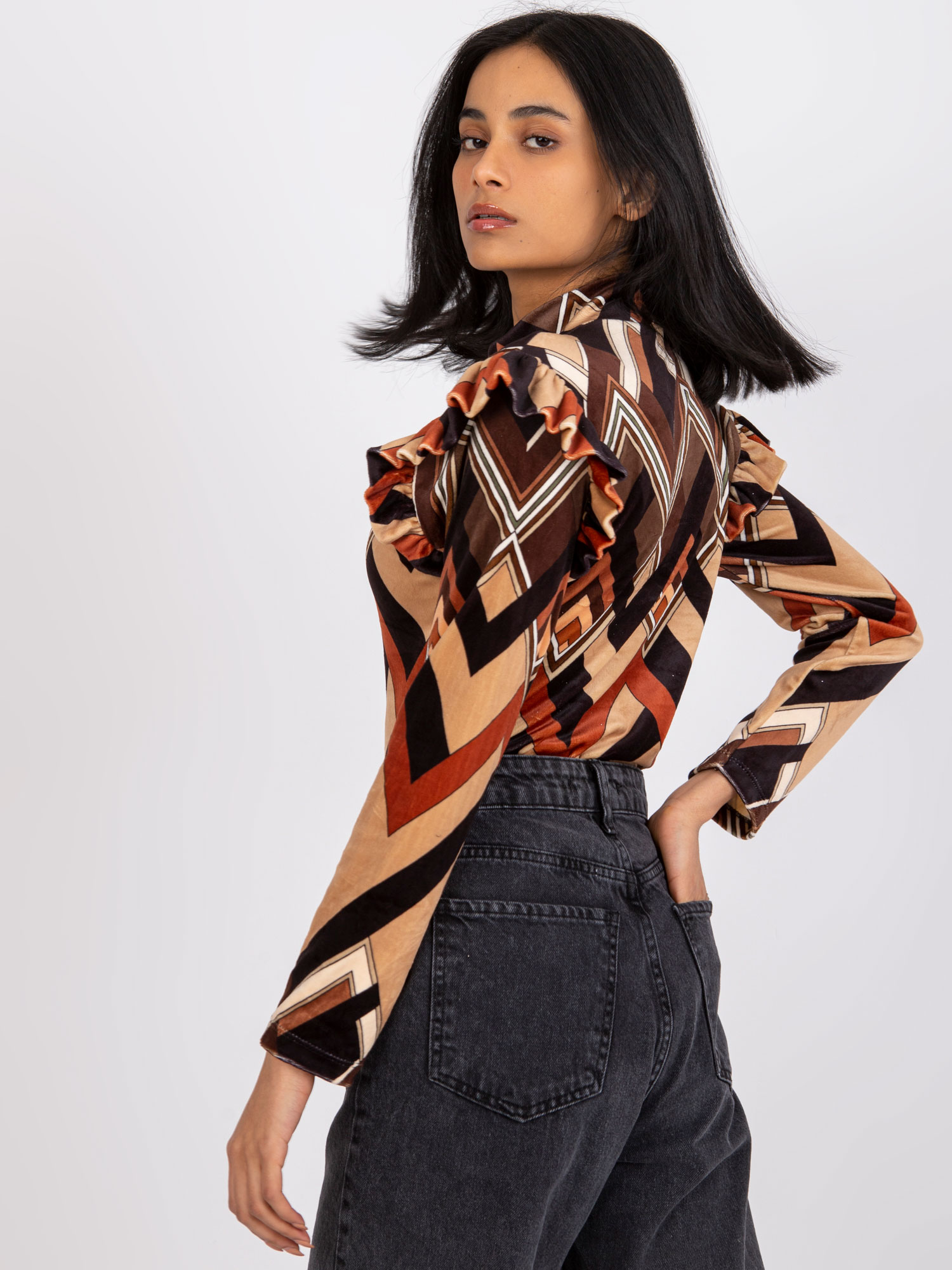 Blouse-DHJ-BZ-6533C-1.81P-black-beige