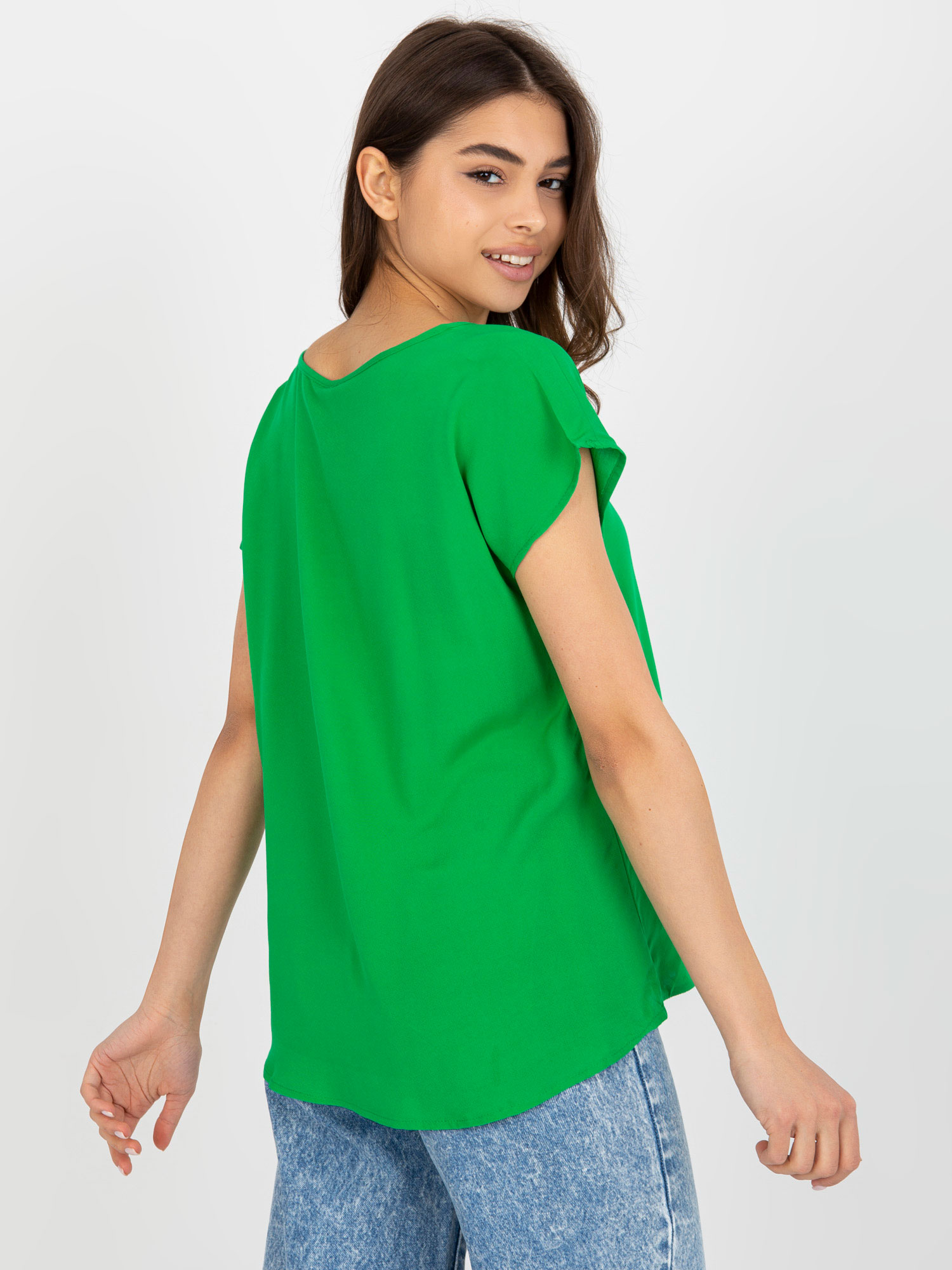 Blouse-D73761R10978O-green