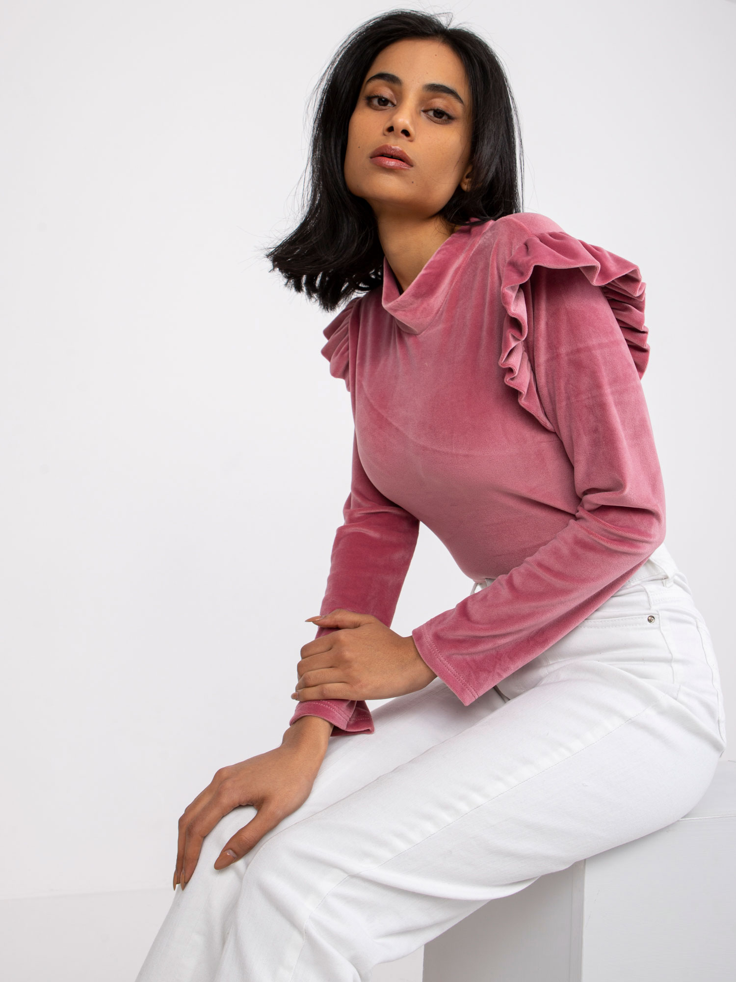 Blouse-DHJ-BZ-6533B.85-dark pink