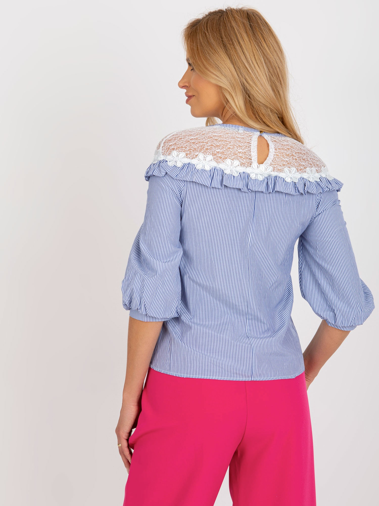 Blouse-LK-BZ-509336.55P-white-blue