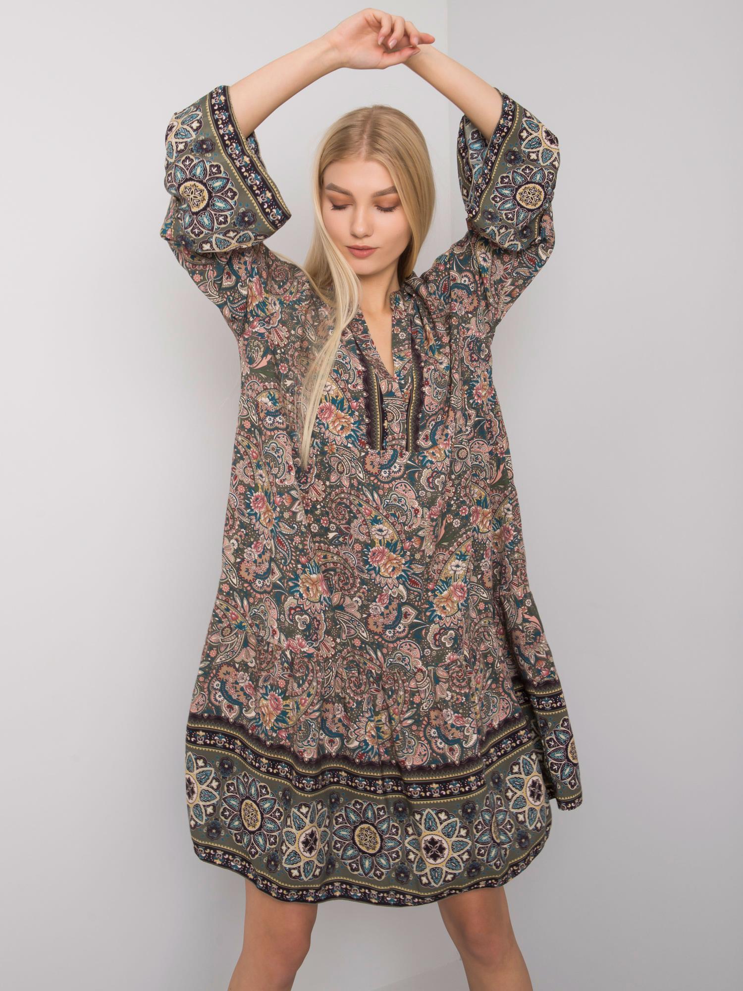 Dress-TW-SK-BI-5S0118B.25-khaki