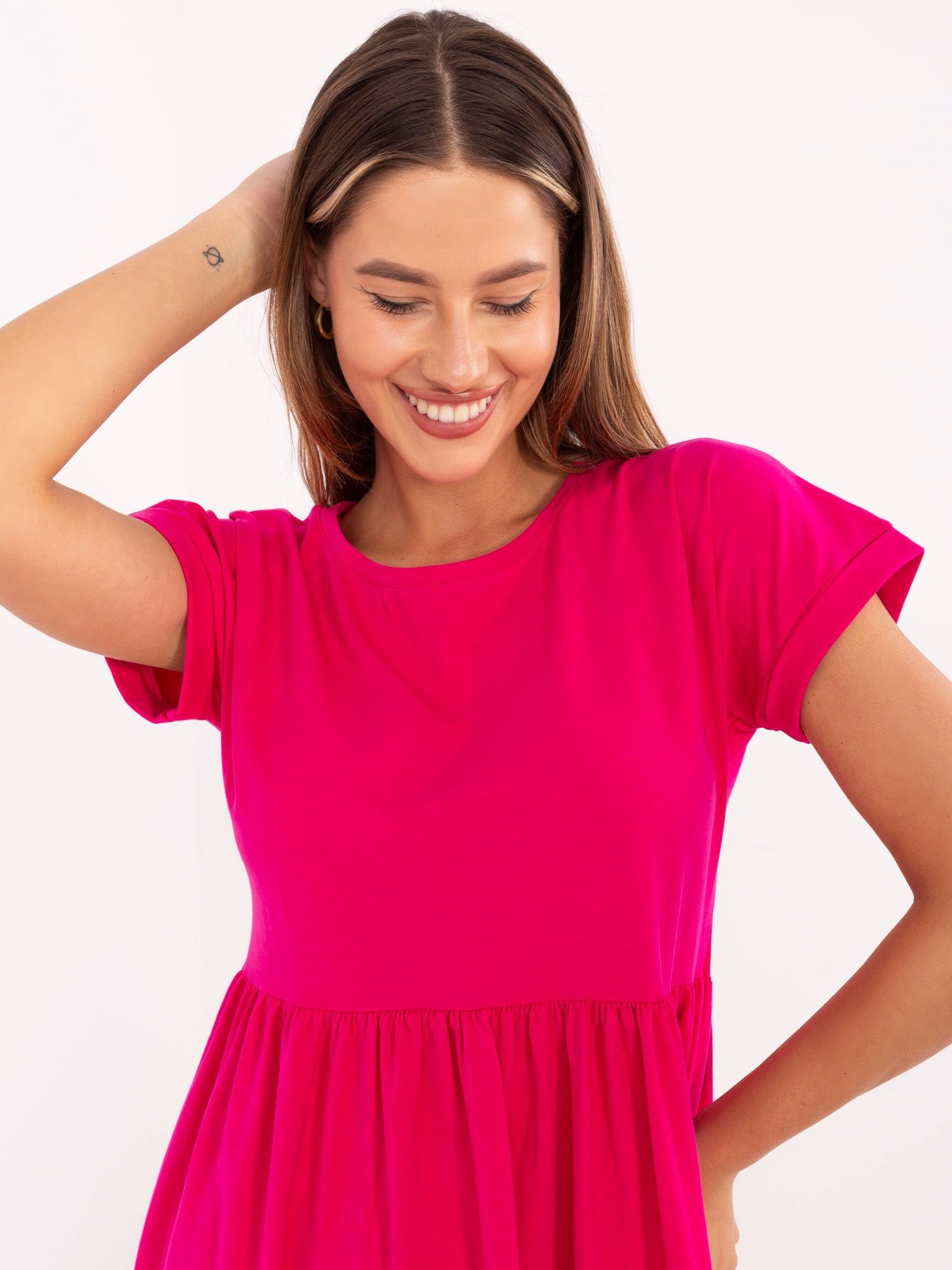 Dress-RV-SK-5672.03P-fuchsia