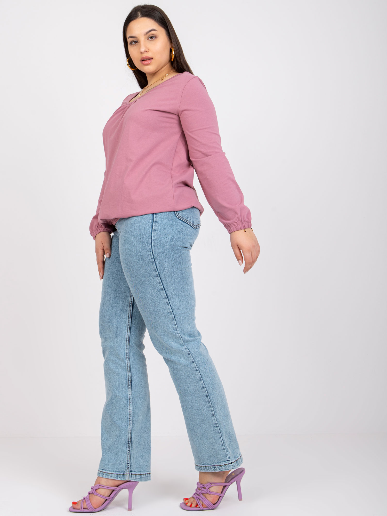 Blouse-RV-BZ-6332.53P-dark pink