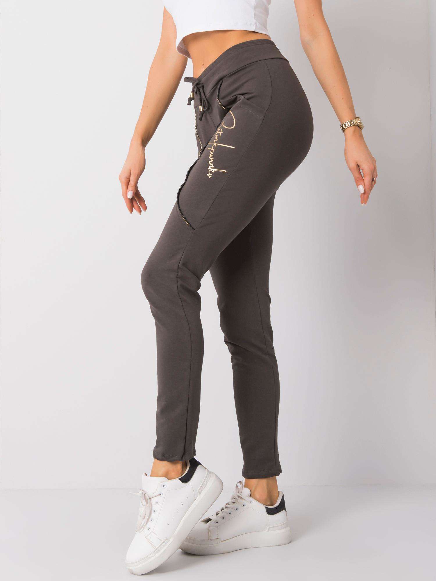 Sweatpants-RV-DR-6046.12-dark khaki