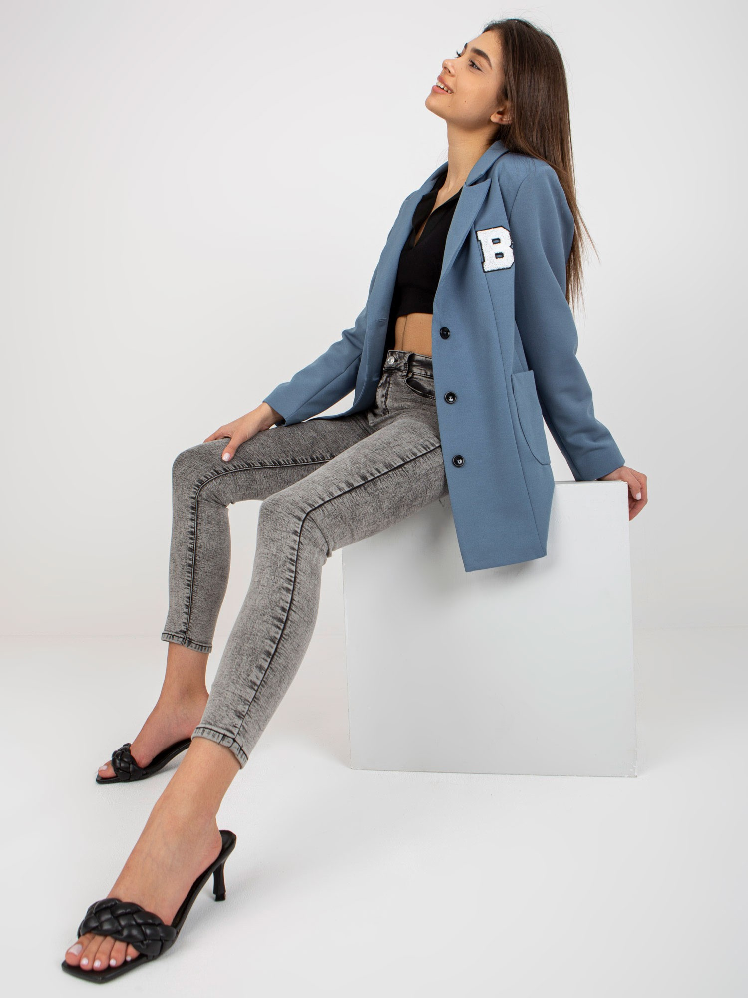 Blazer-LK-MA-509286-1.46P-Dark Blue