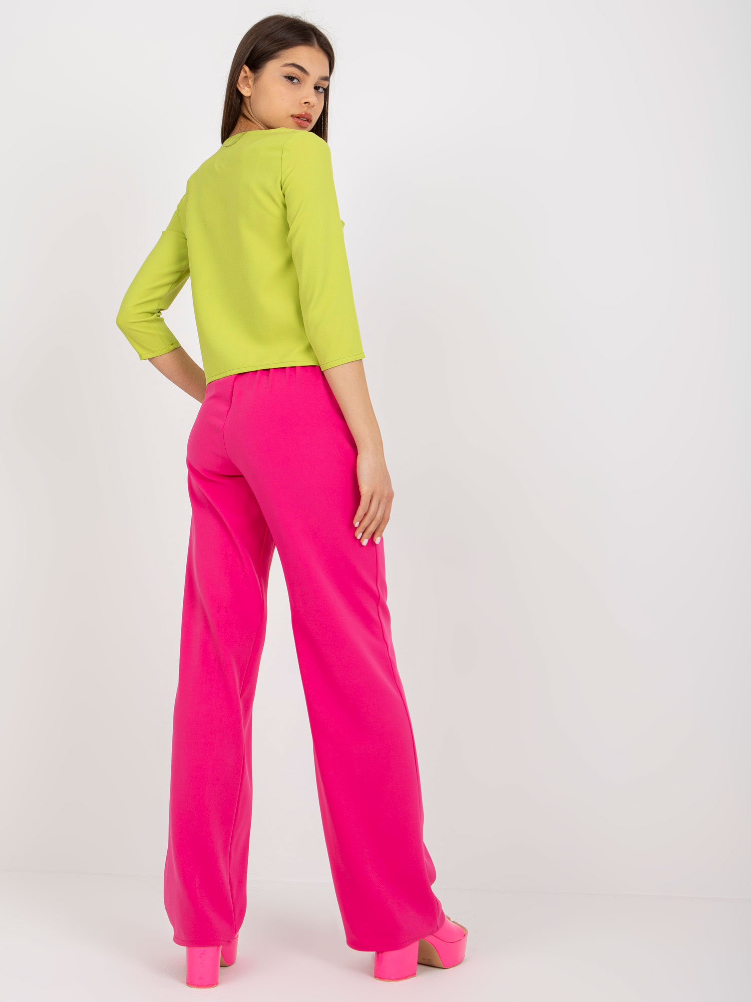 Blouse-LK-BZ-506522.07-lime green