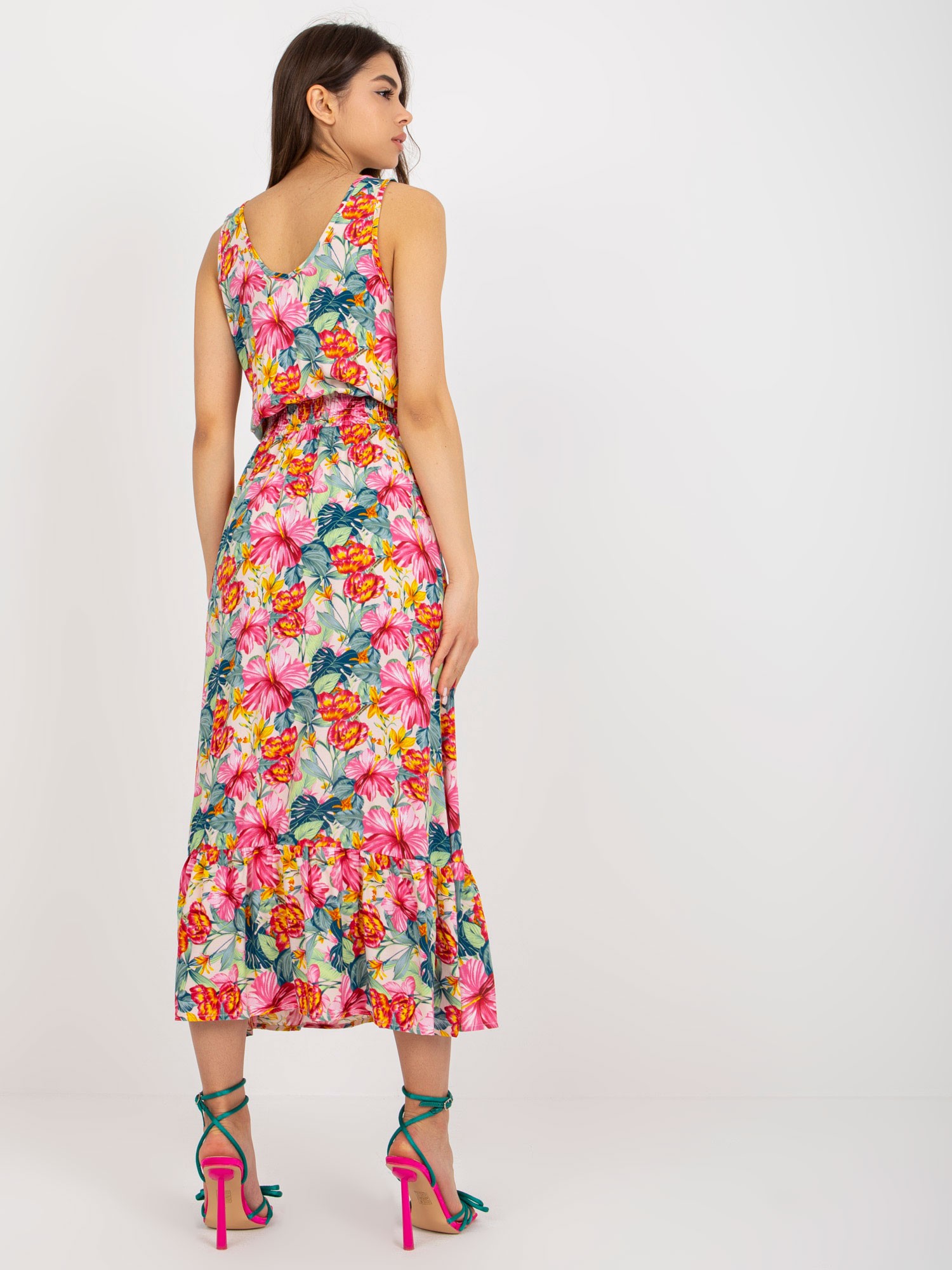 Dress-D73771R30391A-coral